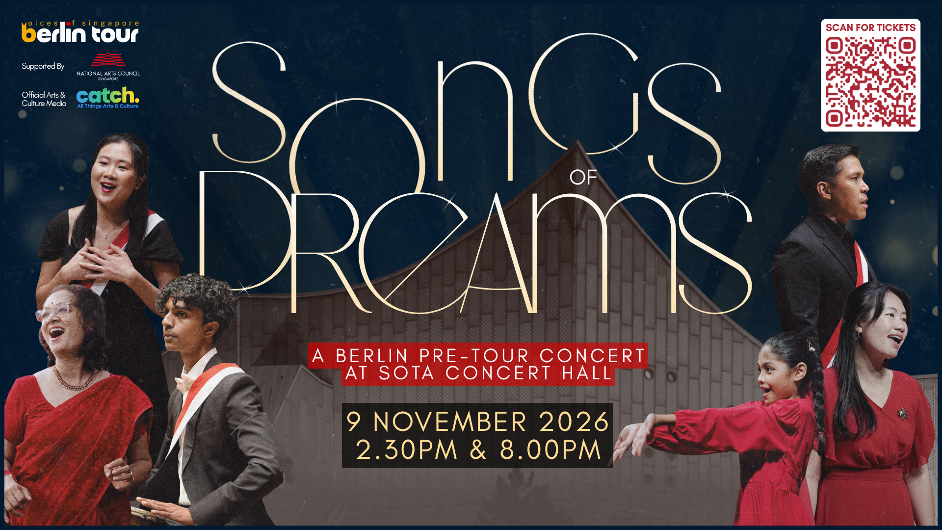 [TICKETS LIVE] Songs of Dreams: VOS Berlin Pre-Tour Concert