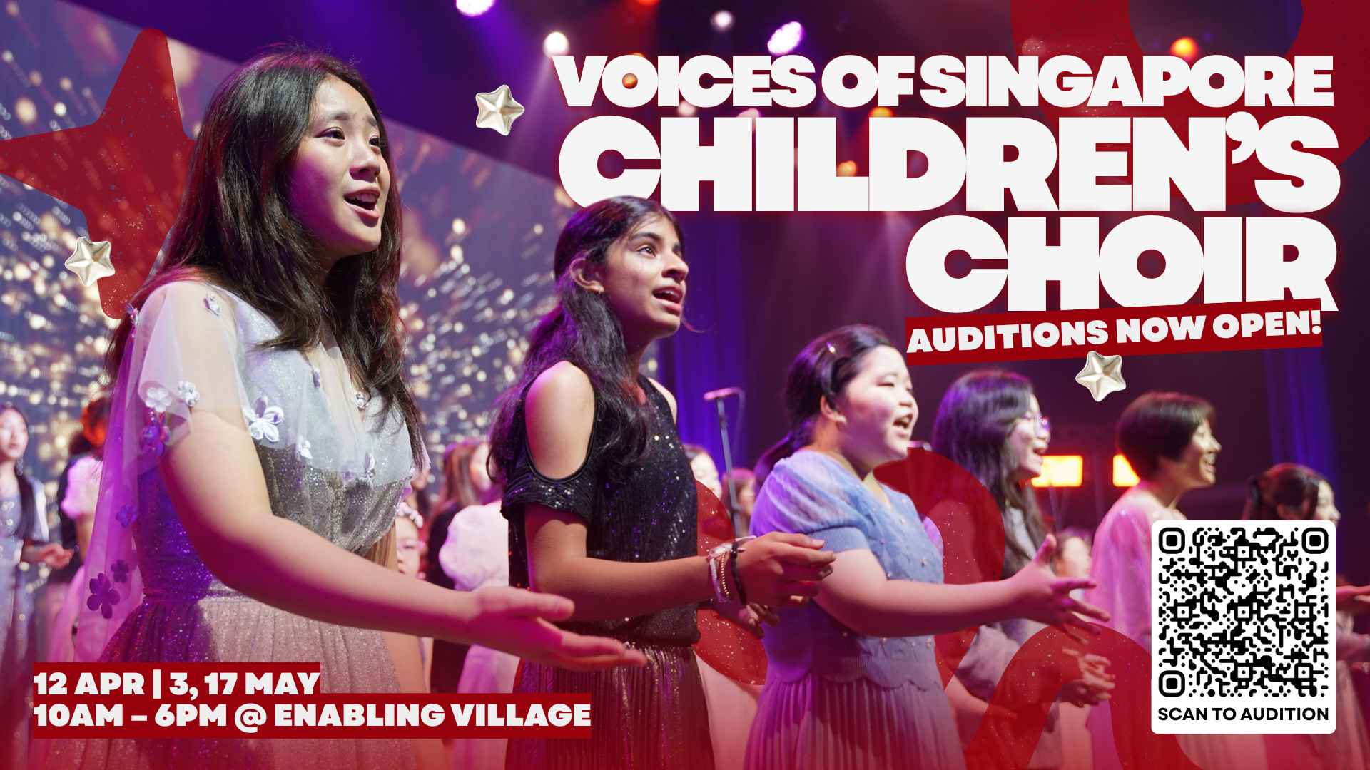 Voices of Singapore Children's Choir Auditions (July 2026 Intake)