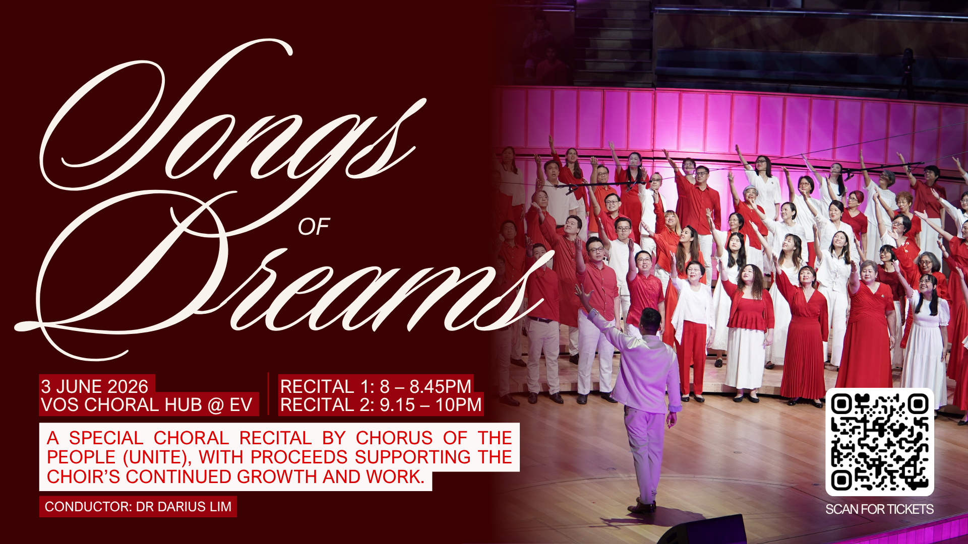 The Chorus of the People (Unite) Recital 2026 - Songs of Dreams