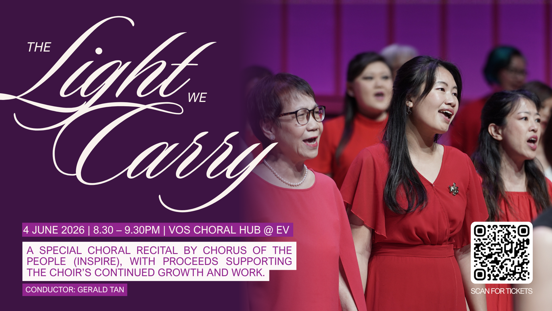 The Chorus of the People (Inspire) Recital 2026 - The Light We Carry