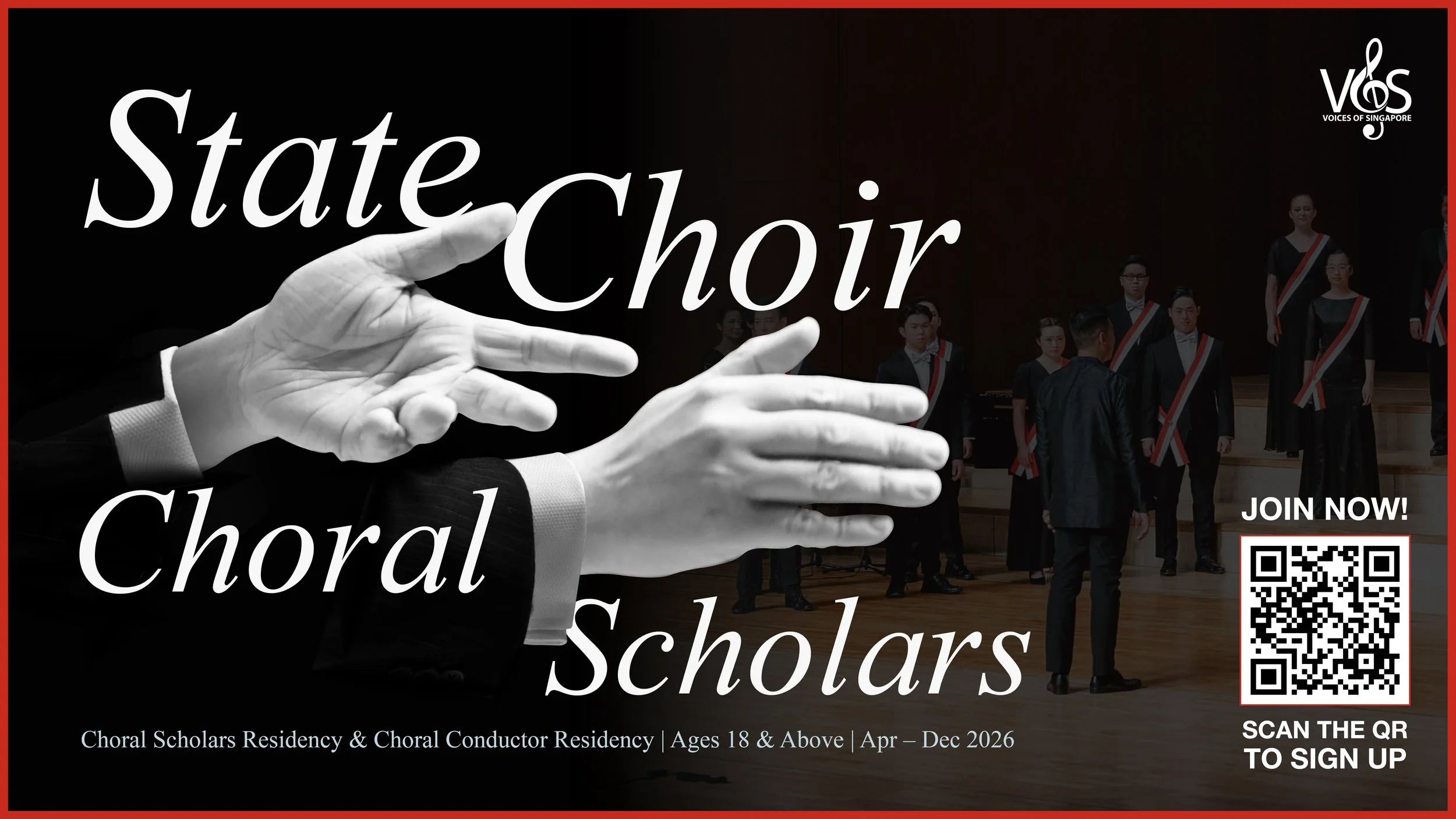 State Choir Choral Scholars &amp; Conductor Residency 2026