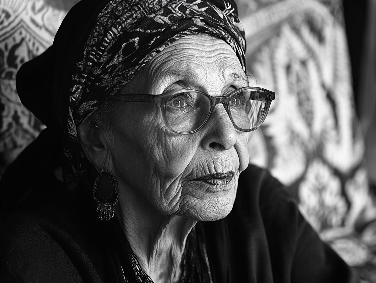 Kimages portrait black white