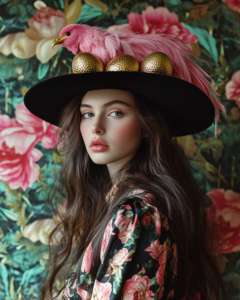 Kimages concept visual golden eggs and feniks