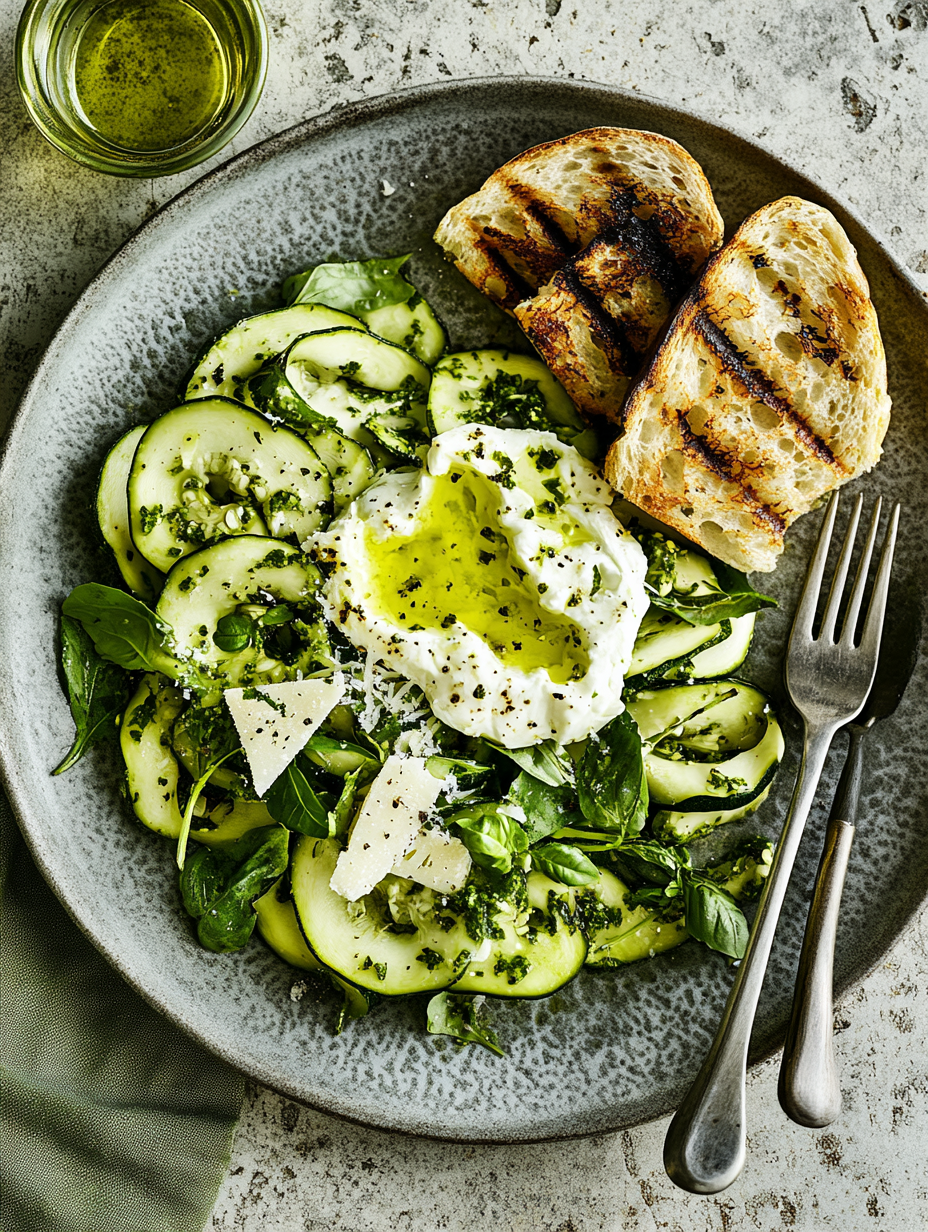 Kimages food zucchini salad