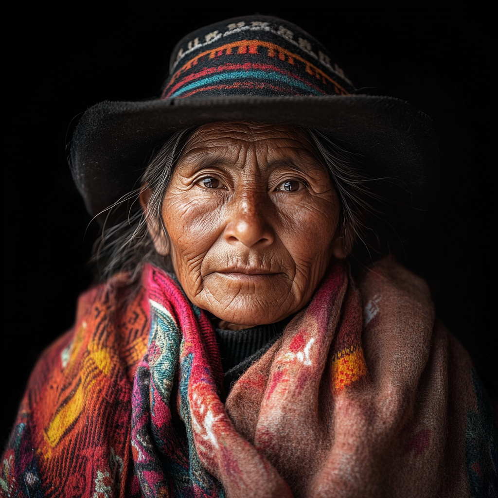Kimages portrait woman Peru