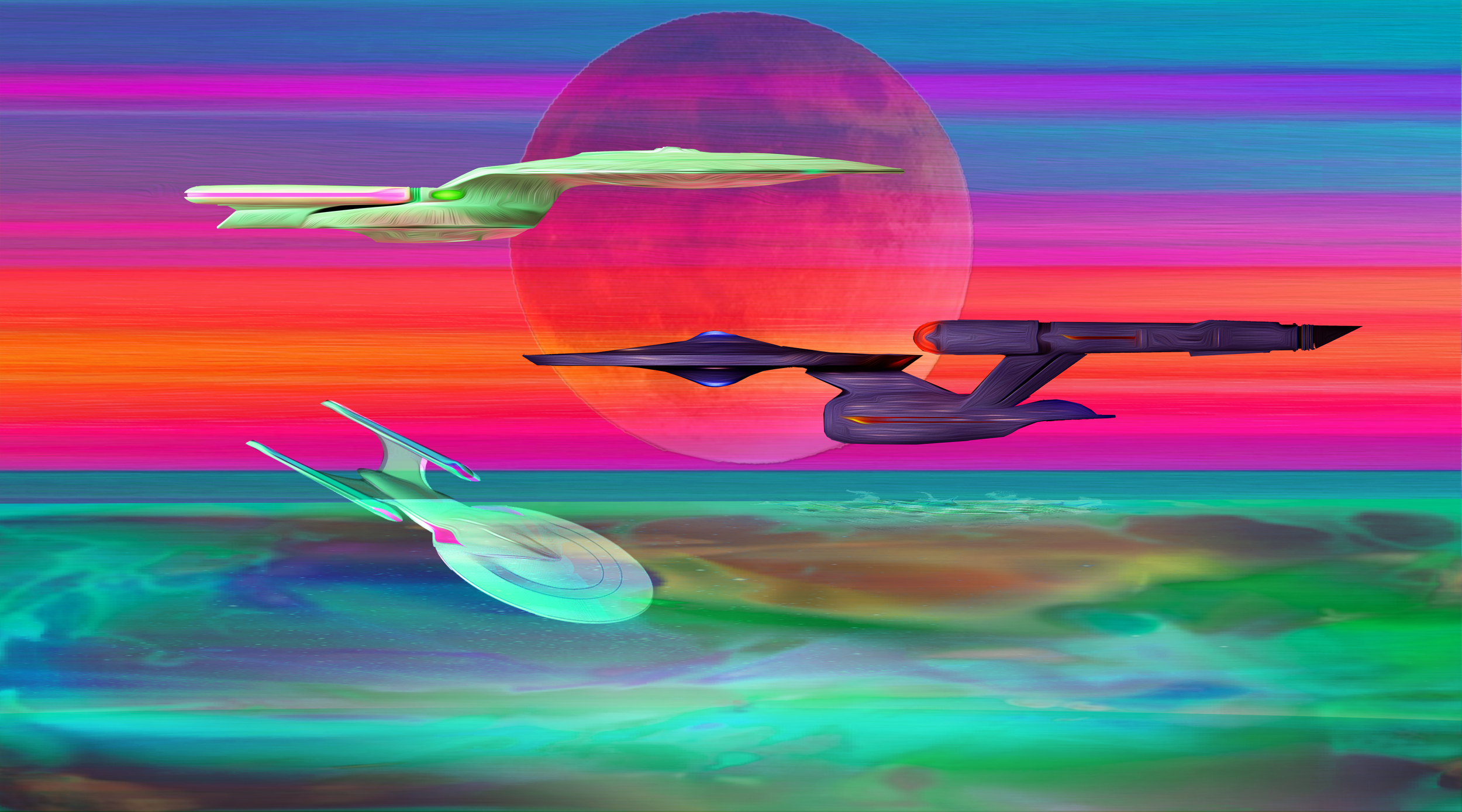 Sunset, 2022