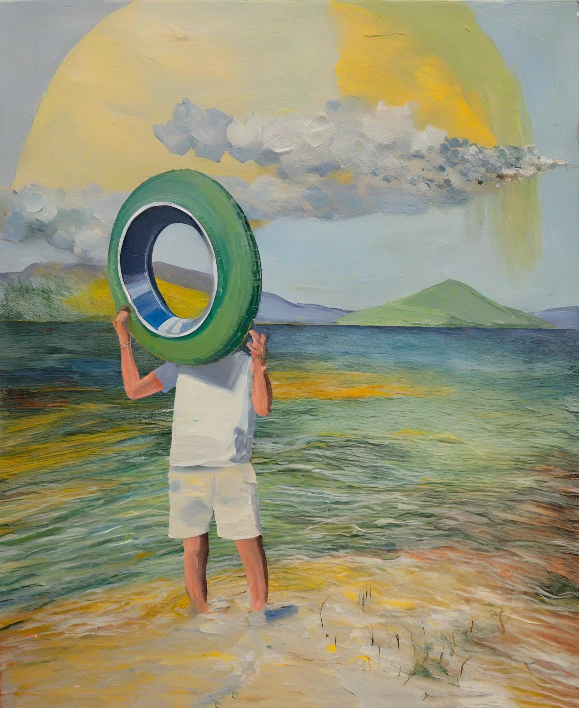Autoportrait à la Bouée, 2023