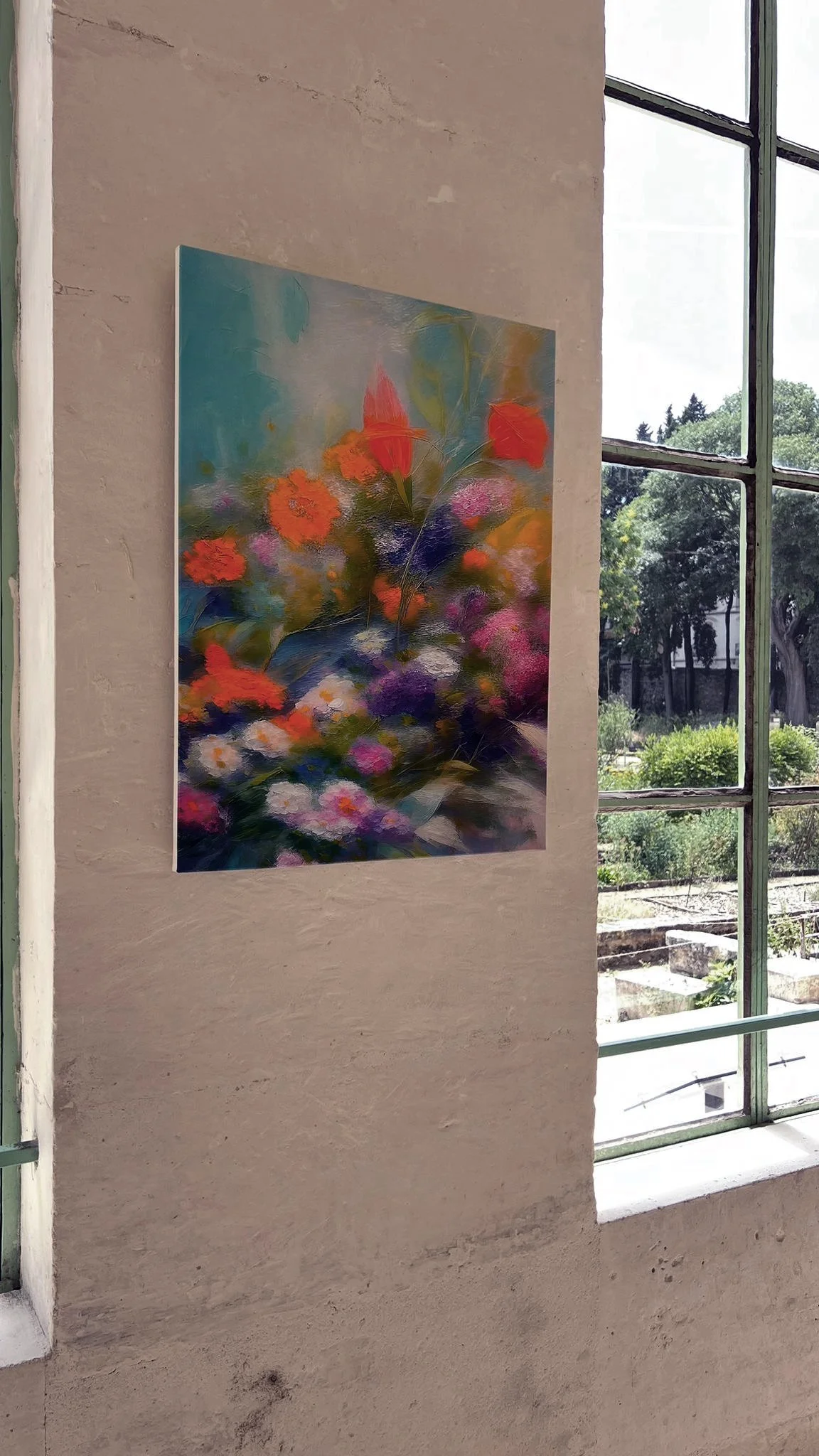 Flou Floral, 2025, 54x73cm