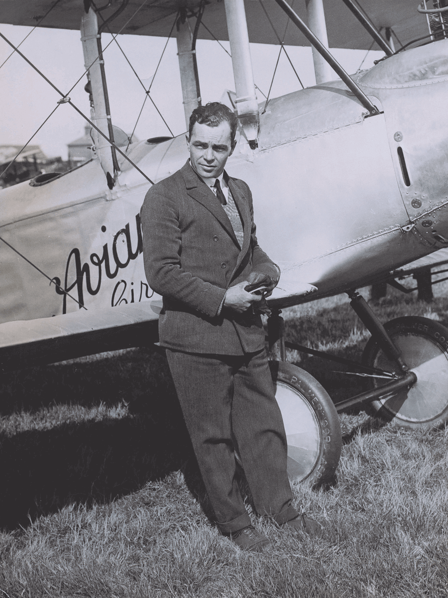 First solo flight to Australia - 1928