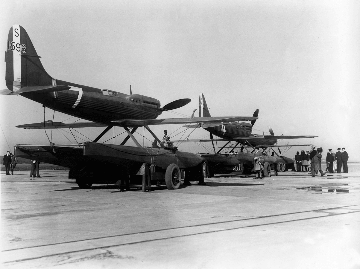 The 1931 Schneider Trophy winning 340mph Supermarine S6B