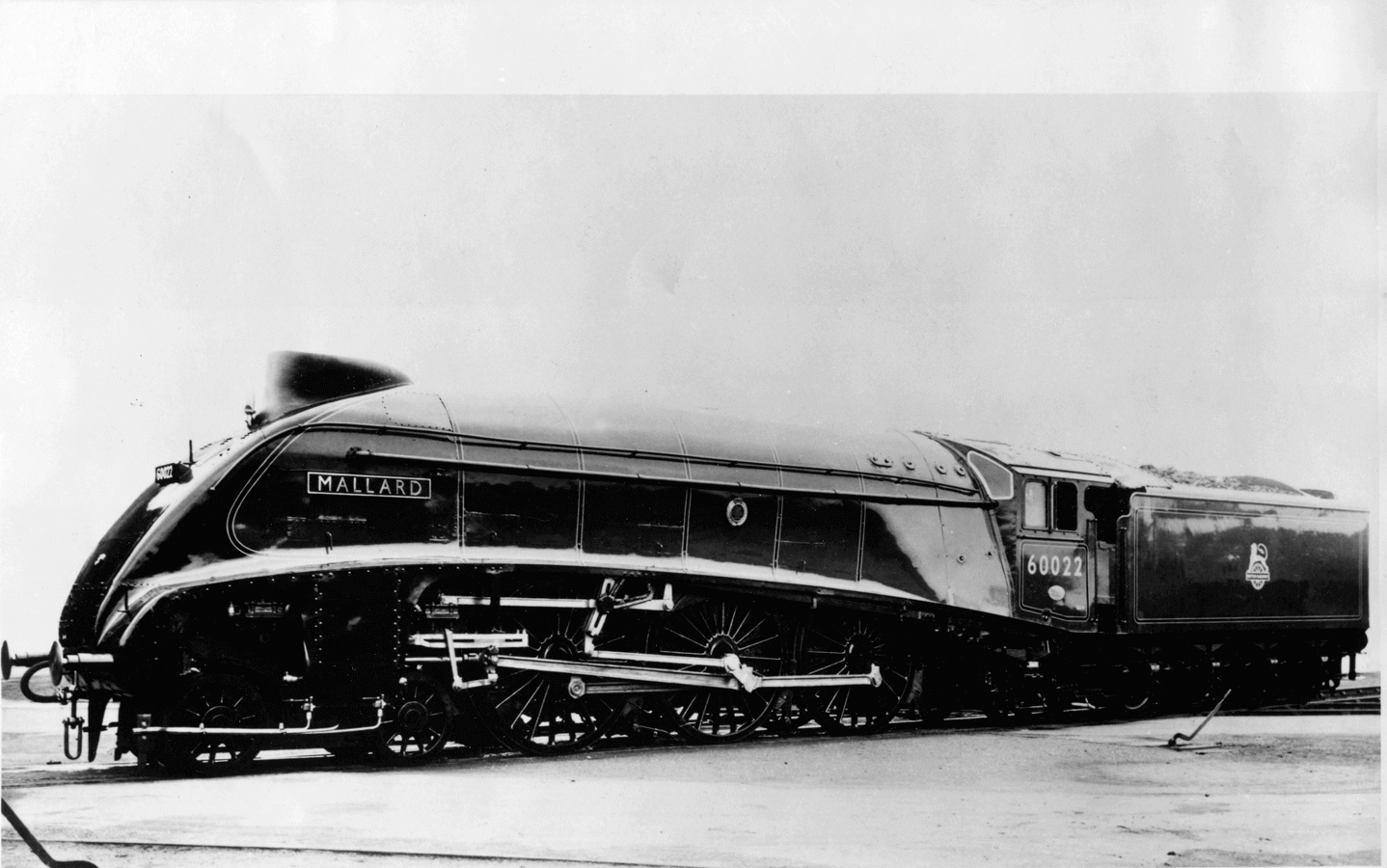 Mallard steam locomotive - has held the record of 128mph since 1938