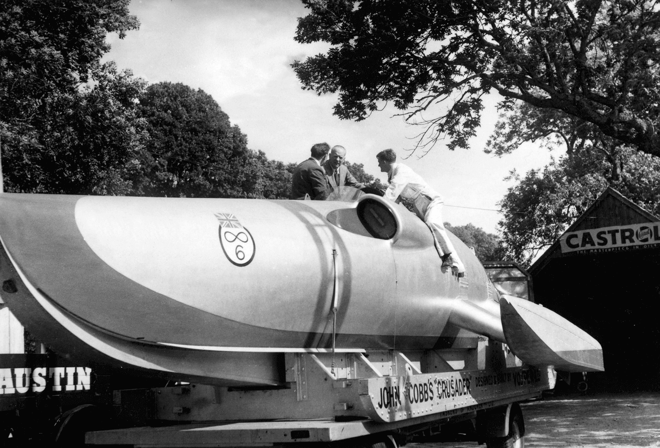 The Crusader jet powered boat - 1952