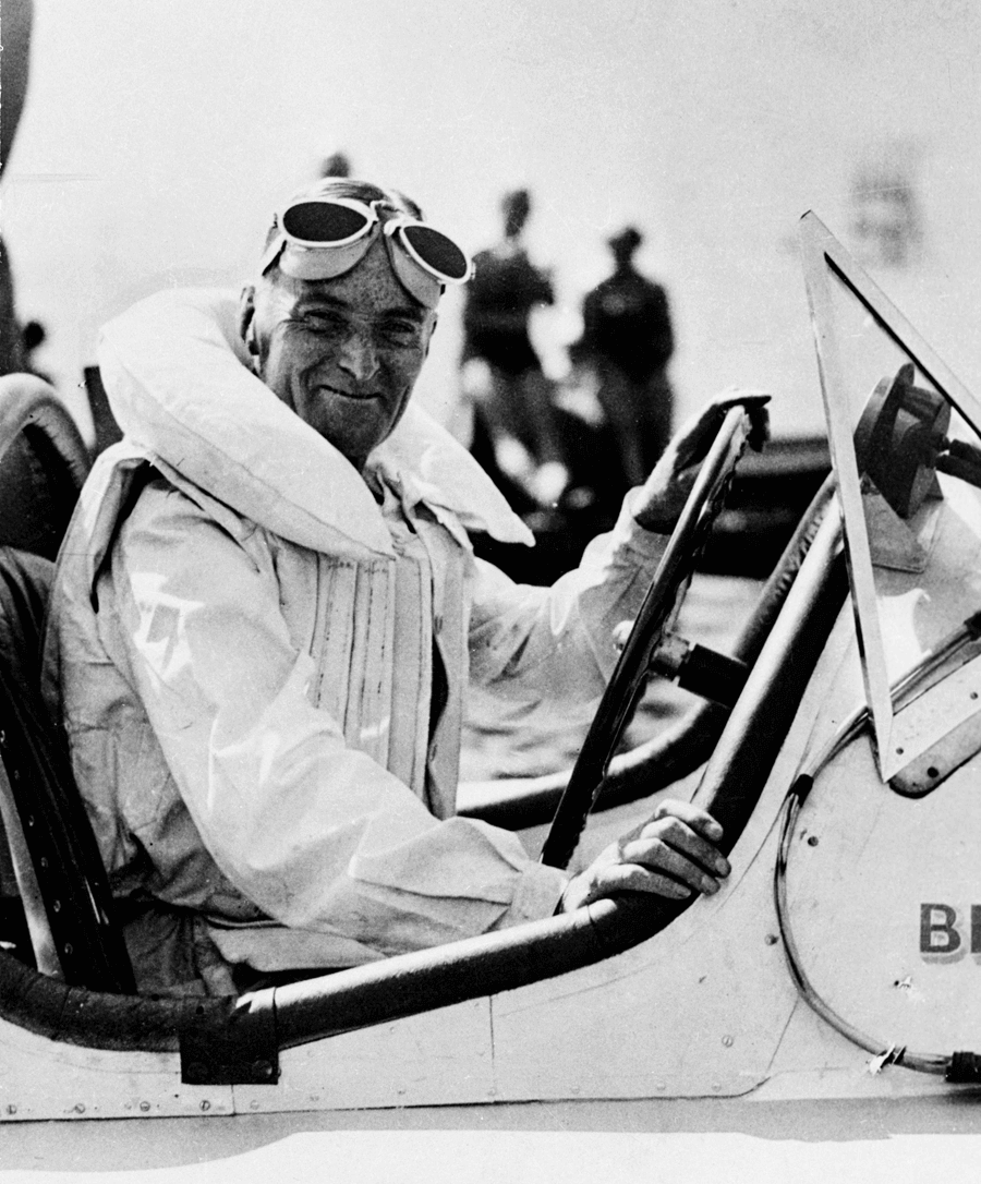 Malcolm Campbell, pictured in 1937