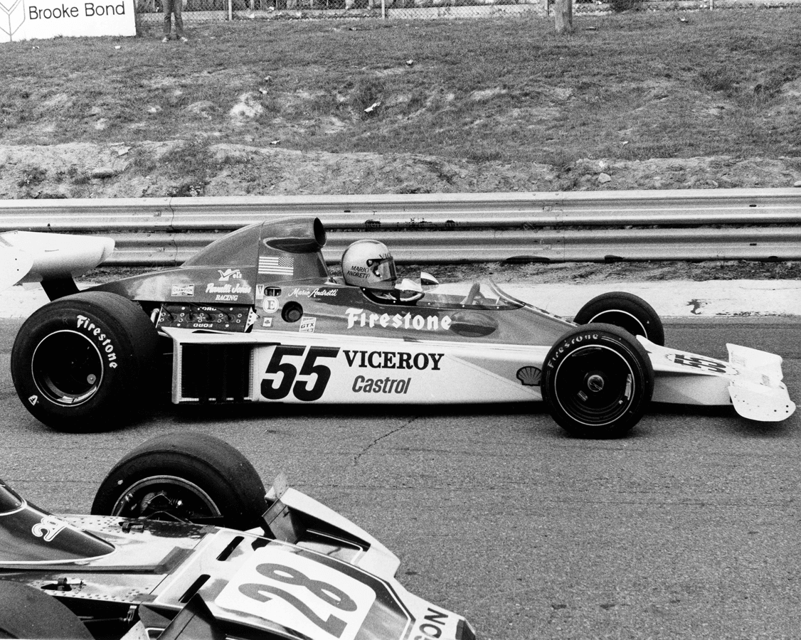 Mario Andretti wins the Indy 500 in 1969, breaking the course record time