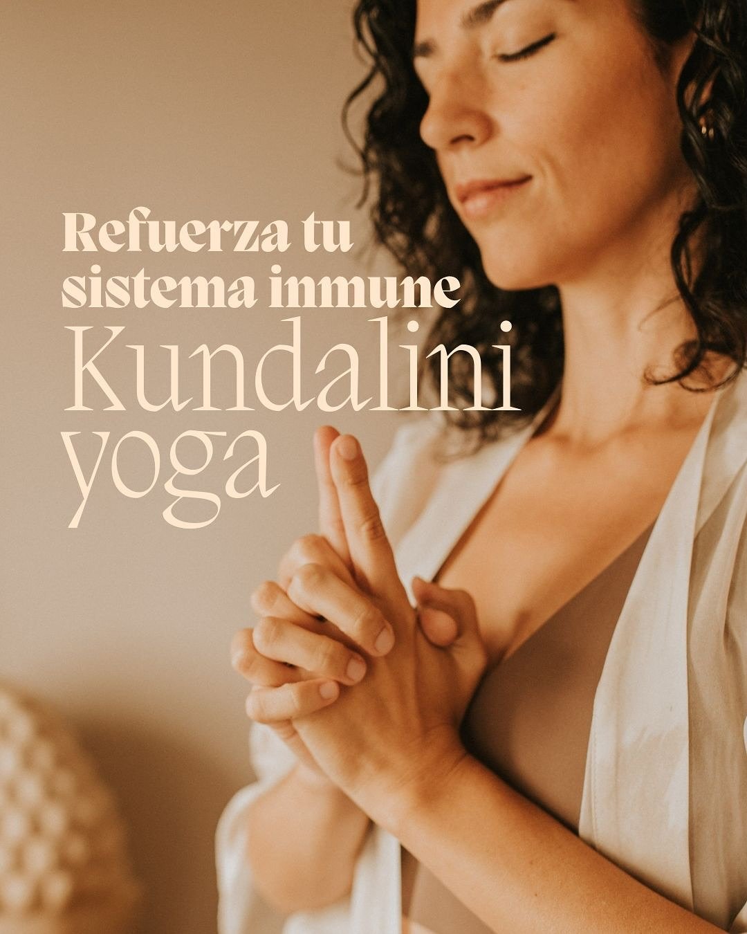 Este mes le damos un empuj&oacute;n a nuestro #sistemainmune con clases online espec&iacute;ficas de kundalini yoga para fortalecer y reforzar nuestras defensas 💪🏼

Tienes toda la info en el enlace de la bio. 
Vamos a favor de nuestro cuerpo 🌸

#i