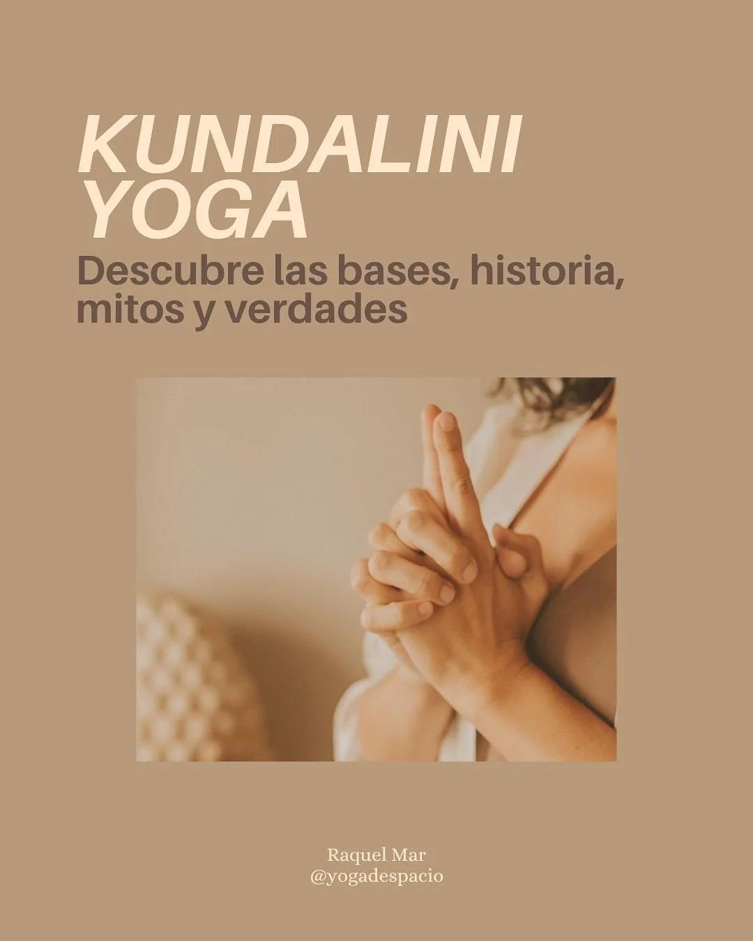 Descubre las bases, historia, mitos y verdades del #kundaliniyoga 🐍

 Taller te&oacute;rico-pr&aacute;ctico:

🔗 Online en directo, con acceso a la grabaci&oacute;n durante 1 semana. 
📌 Domingo 19 de octubre, de 18h a 20h 
💰 Coste: 18&euro; 

***E