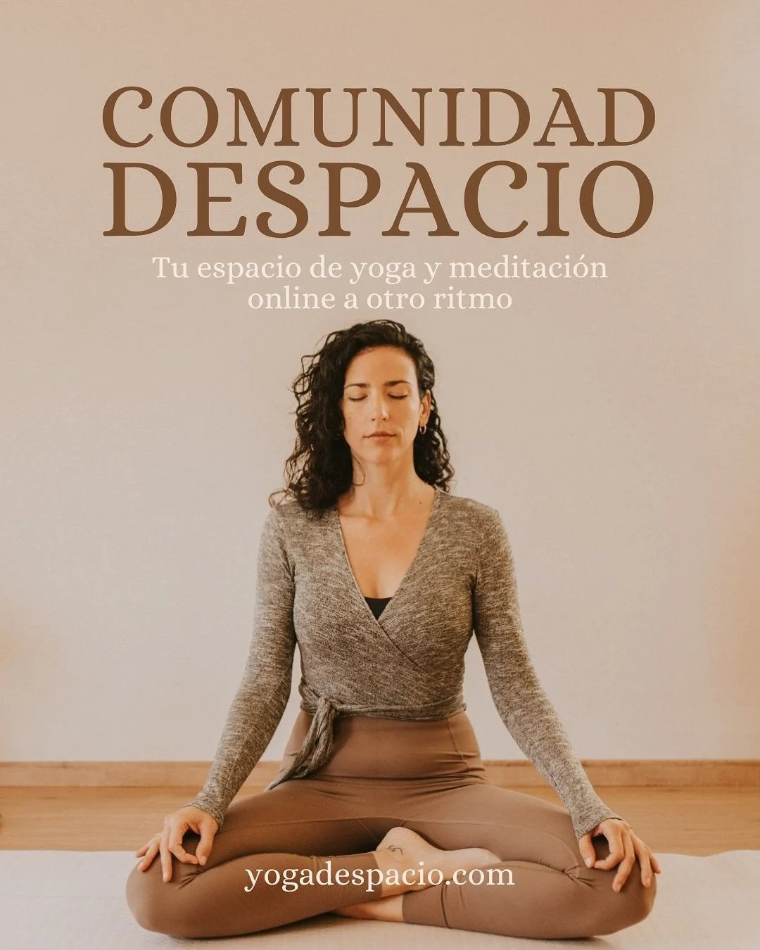 He creado este espacio con mucho cuidado e ilusi&oacute;n para acompa&ntilde;arnos y sentirnos bien cerquita ☺️ Si quieres profundizar en el yoga, a otro ritmo, m&aacute;s lento y consciente, &iexcl;este es tu espacio!

📣 &iexcl;&Uacute;ltima oportu