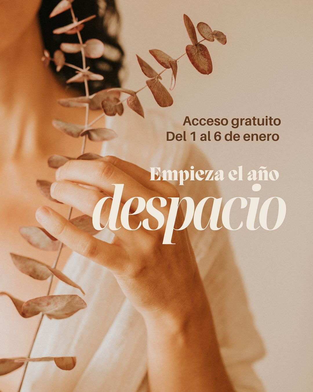 Por petici&oacute;n popular&hellip; &iexcl;vuelve el reto Despacio! ✨✨✨

Y este a&ntilde;o lo alargamos un d&iacute;a extra con una clase larga 👑

Aunque m&aacute;s que un reto&hellip; &iexcl;ser&iacute;a un anti-reto! No tienes que hacer nada, al c