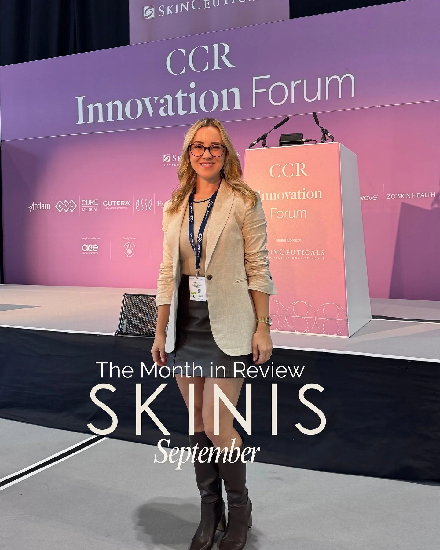 September at SKINIS ✨

September always feels like a fresh start. Kids go back to school, routines kick back in, and after summer, everyone returns with a new set of skin concerns 😅

For me, this month was about slowing down. I pressed reset with a 