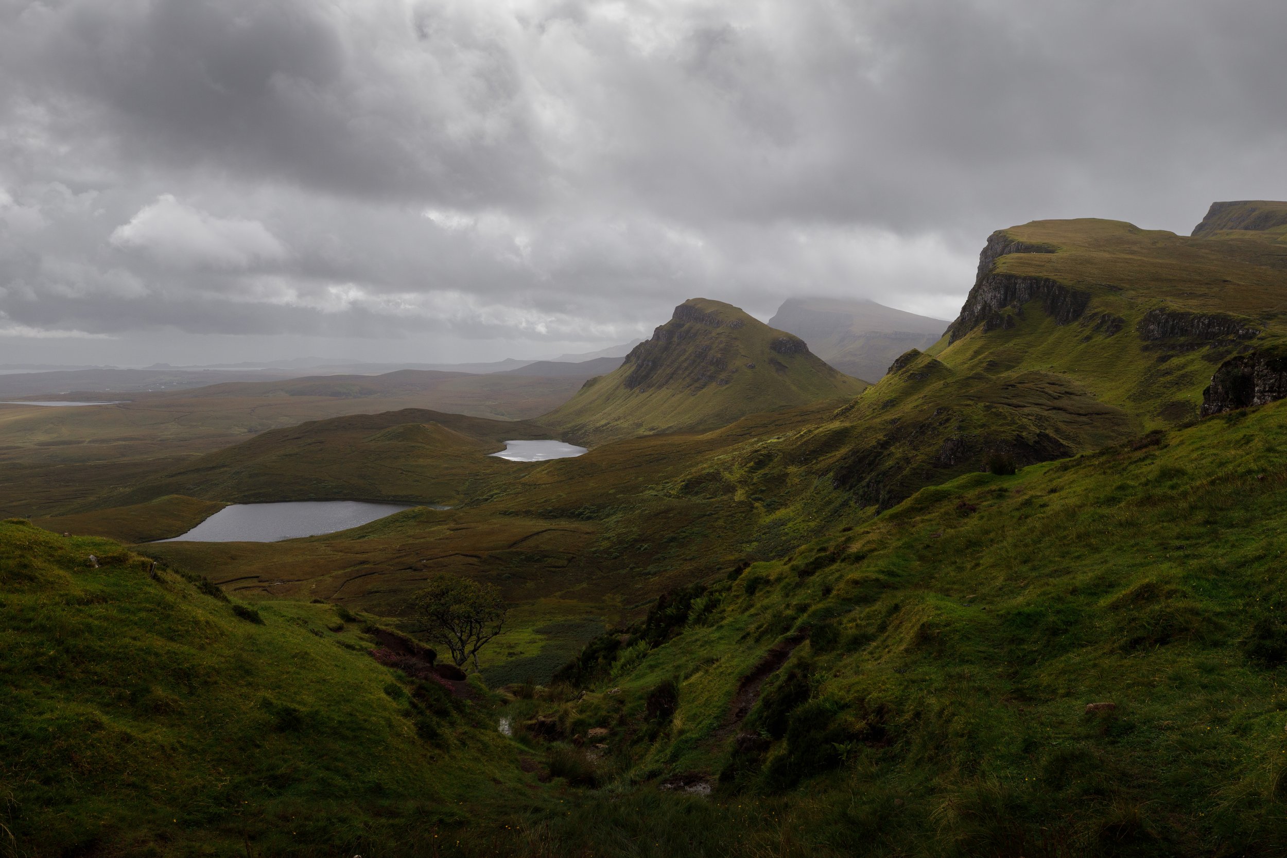 Stormy Morning at the Quiraing / Isle of Skye