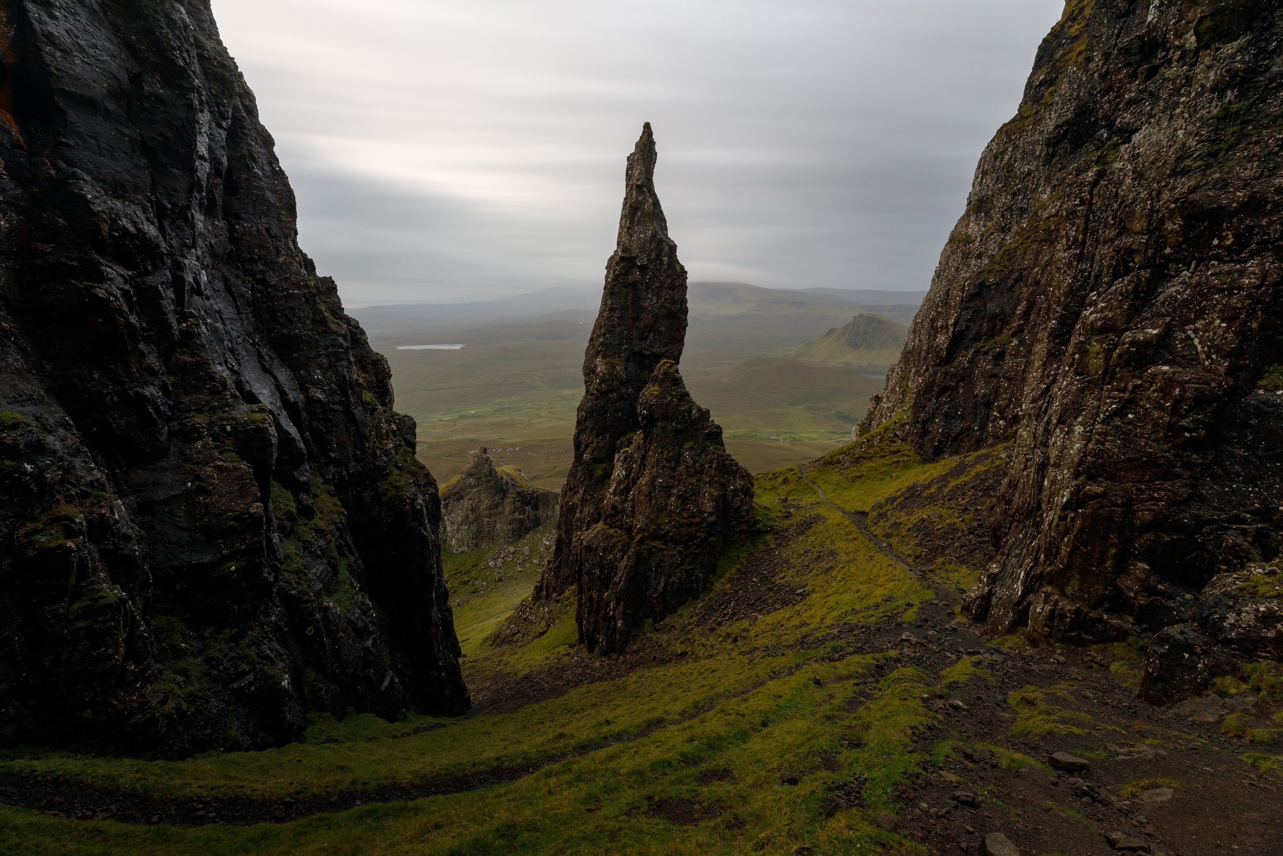 Long exposure at the Needle on Isle of Skye