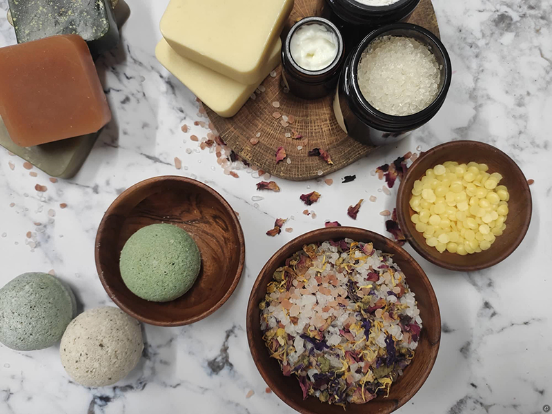 domowe SPA i świece naturalne - warsztaty tworzenia kosmetyków naturalnych - caramel