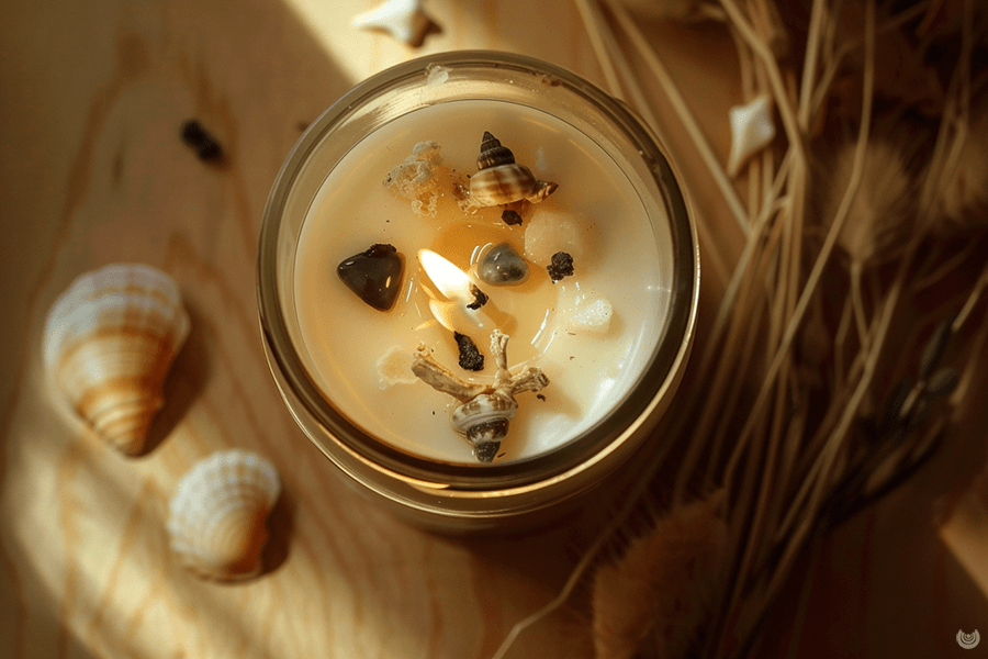 Świeca sojowa - wspomnienie z wakacji