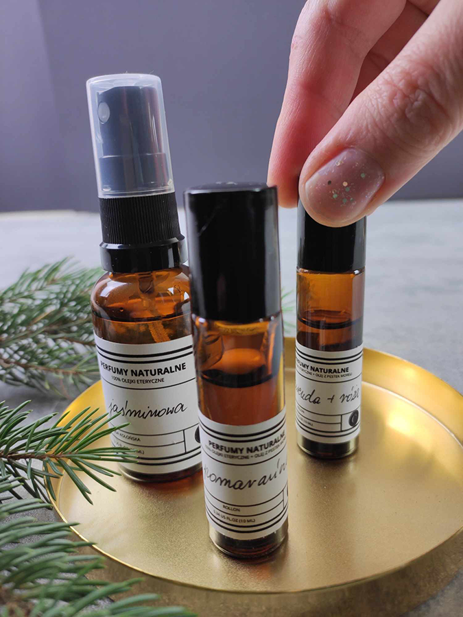 warsztaty tworzenia naturalnych perfum - CARAMEL