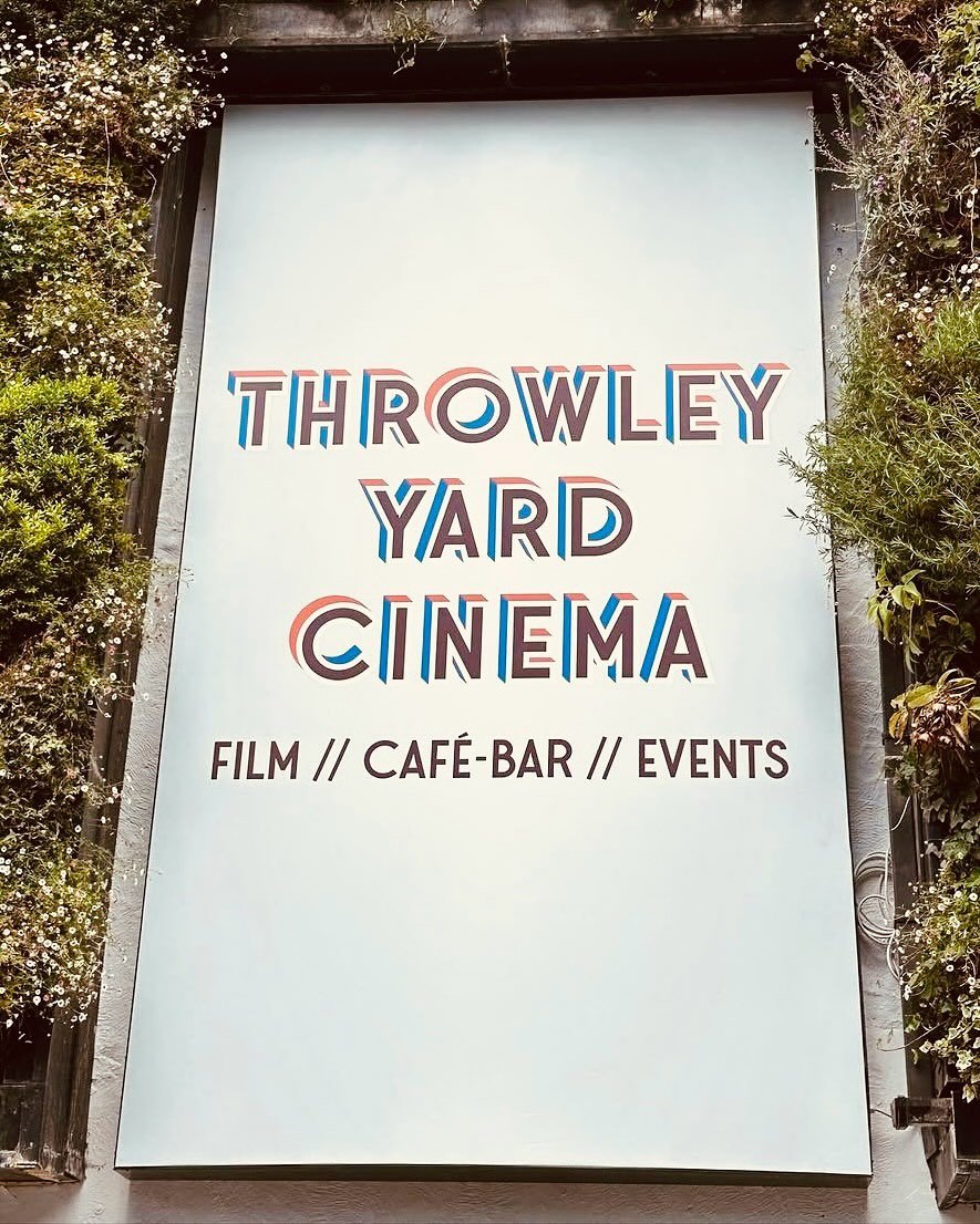Signage looking 👌🏻 @throwleyyard 🎬🎥🍿🎞️