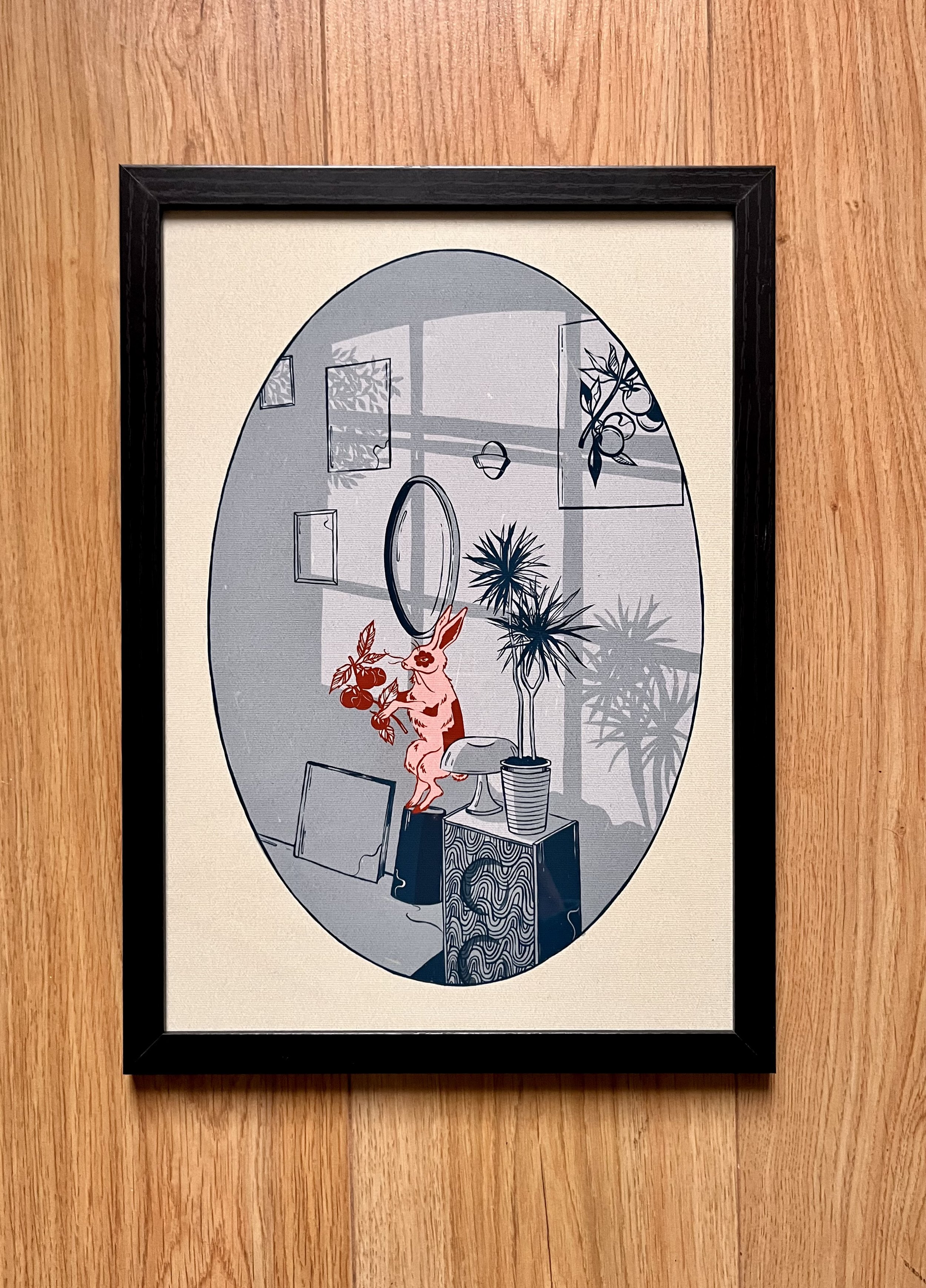 Where light awakens - A3 framed