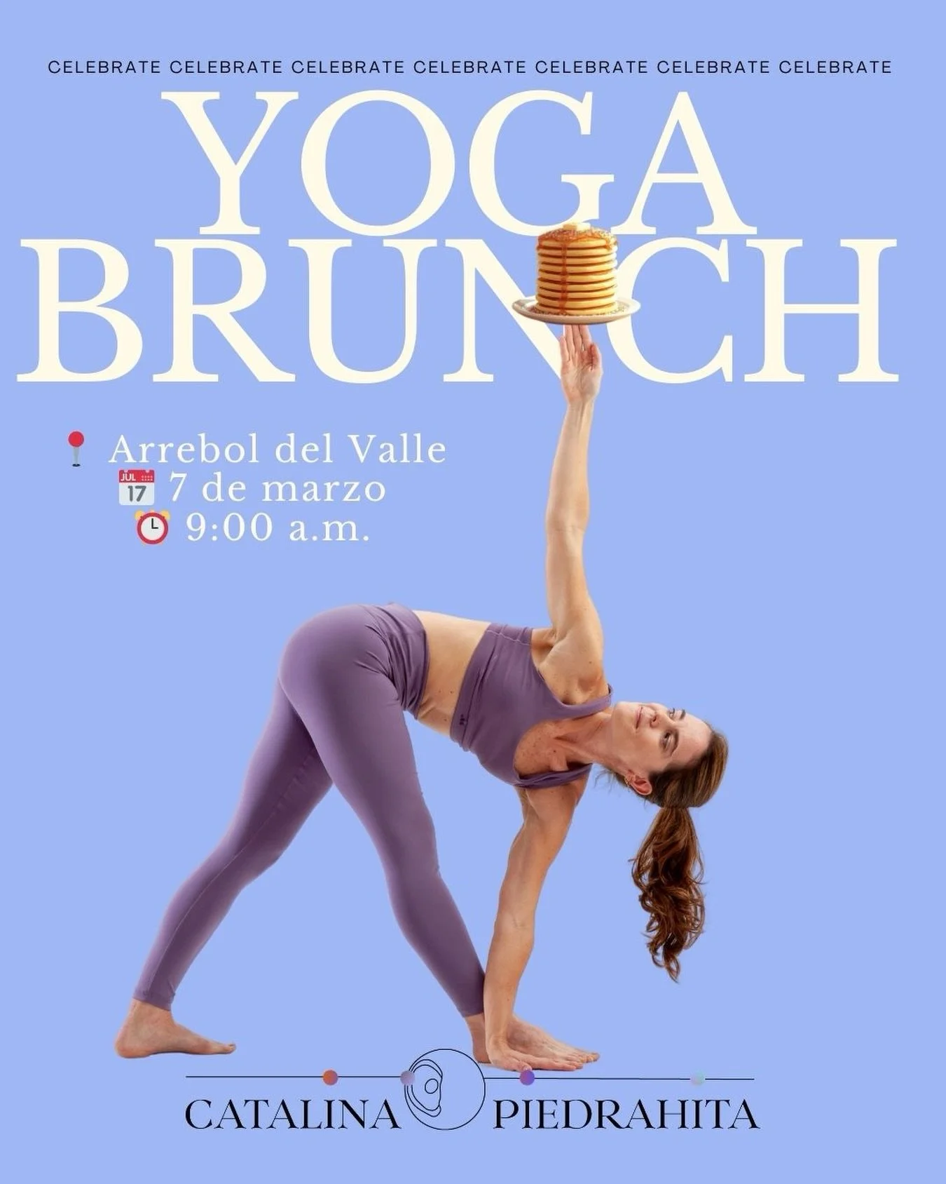 Te invitamos a nuestro Yoga Brunch! Un evento que realizamos tres veces al a&ntilde;o, siempre con una hermosa excusa para reunirnos y compartir.

Queremos celebrar a todas las mujeres que, con su esfuerzo constante y honesto, nos inspiran y nos ense
