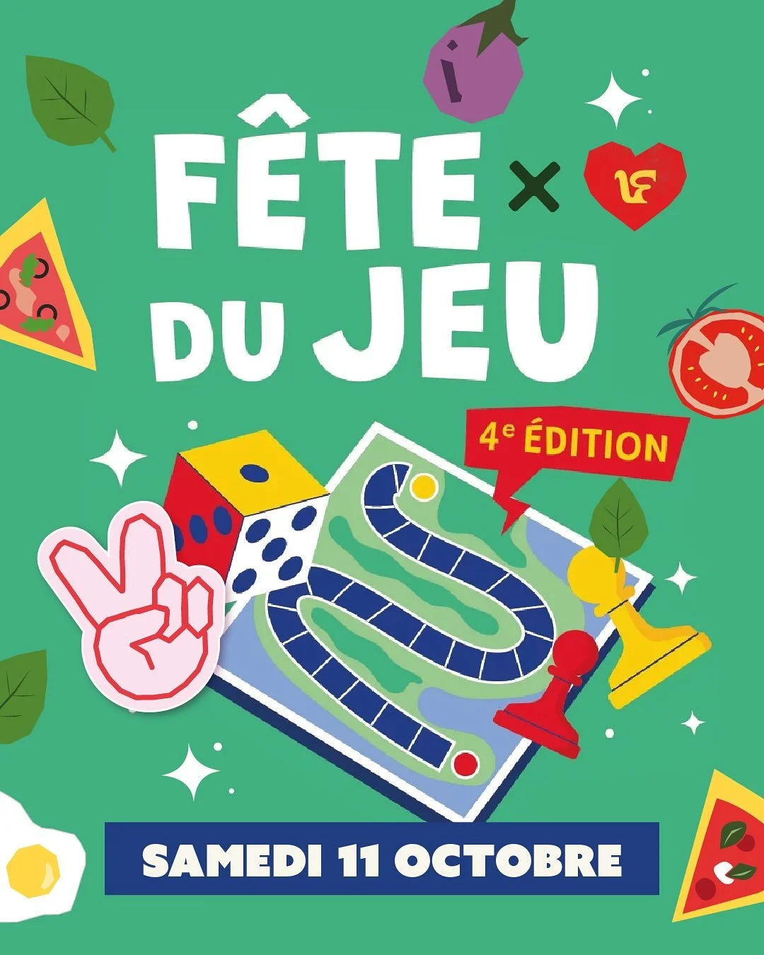 Samedi 11 Octobre se tiendra la 4eme &eacute;dition de la F&ecirc;te du jeu avec @letintamarre.cafedesenfants . 

De 15h &agrave; minuit &agrave; la Halles des Mariniers de Chalonnes-sur-Loire, petits et grands sont les bienvenus pour une apr&egrave;