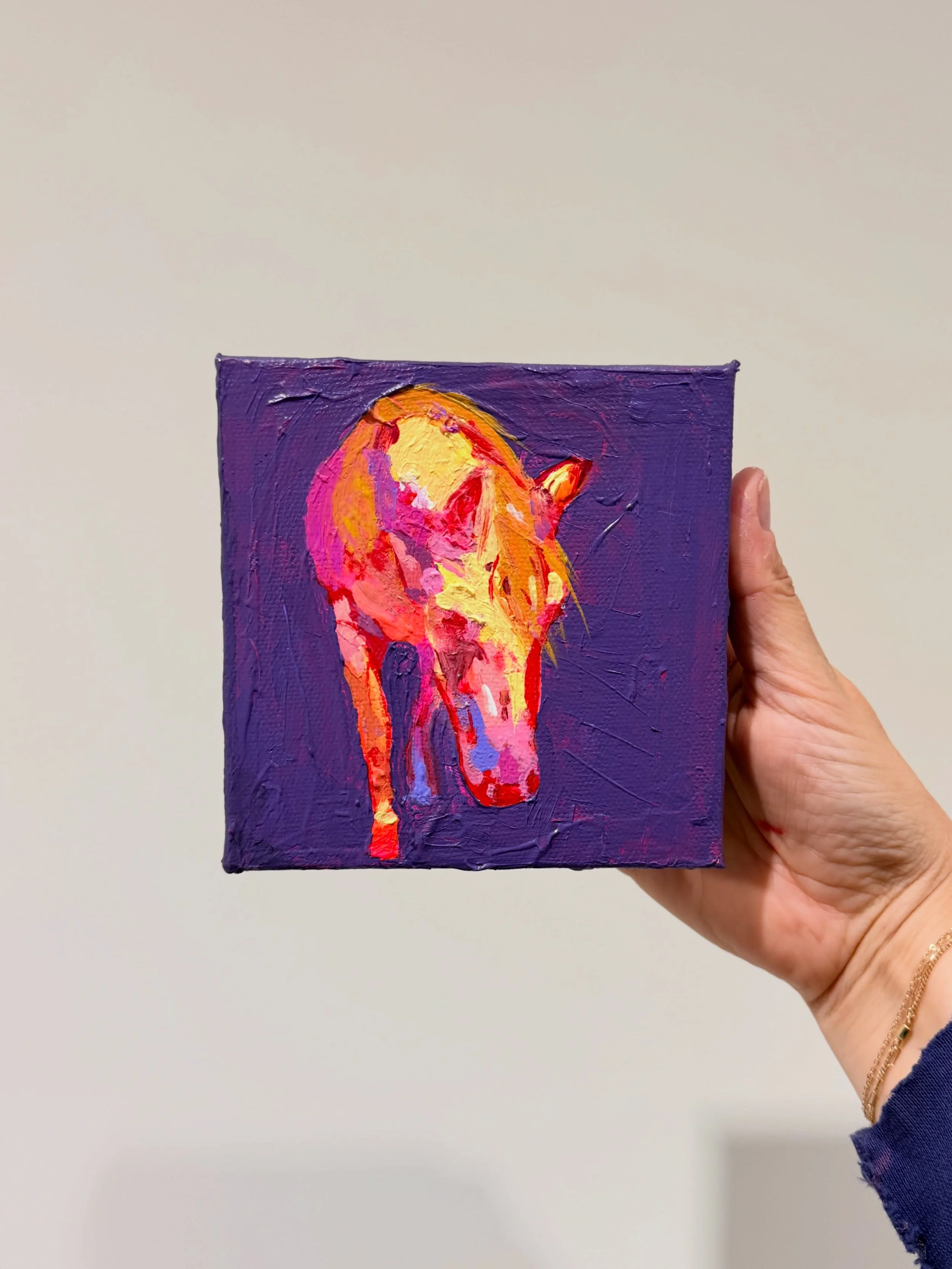 Skully | Original Horse Painting
