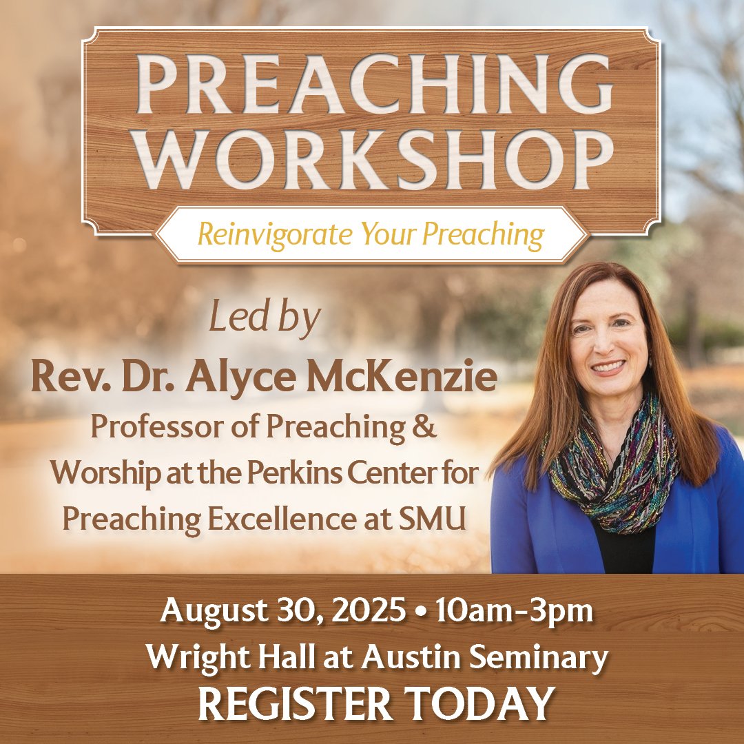 Preaching Workshop with Rev. Dr. Alyce McKenzie