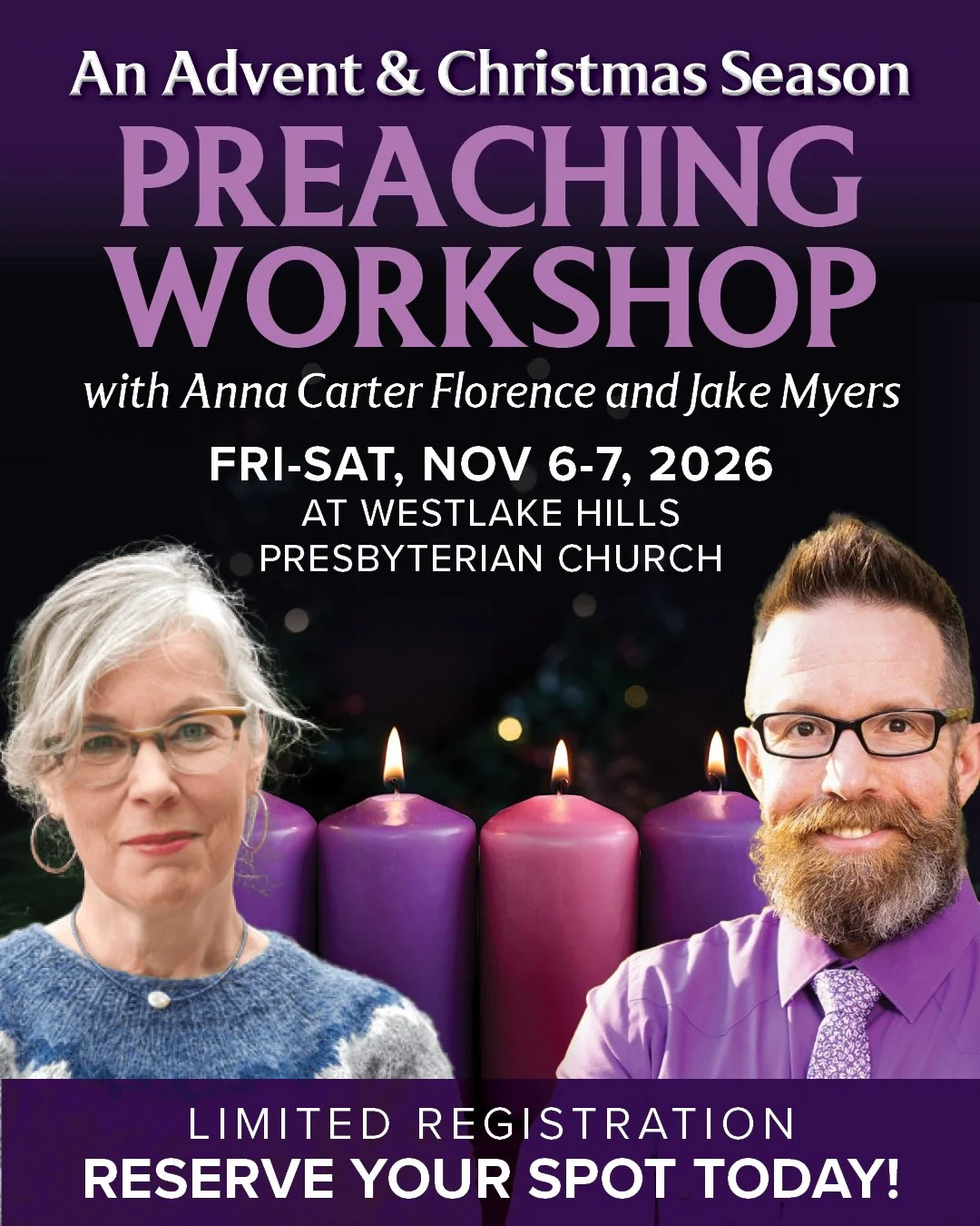 Preaching Workshop with Anna Carter Florence and Jake Meyers