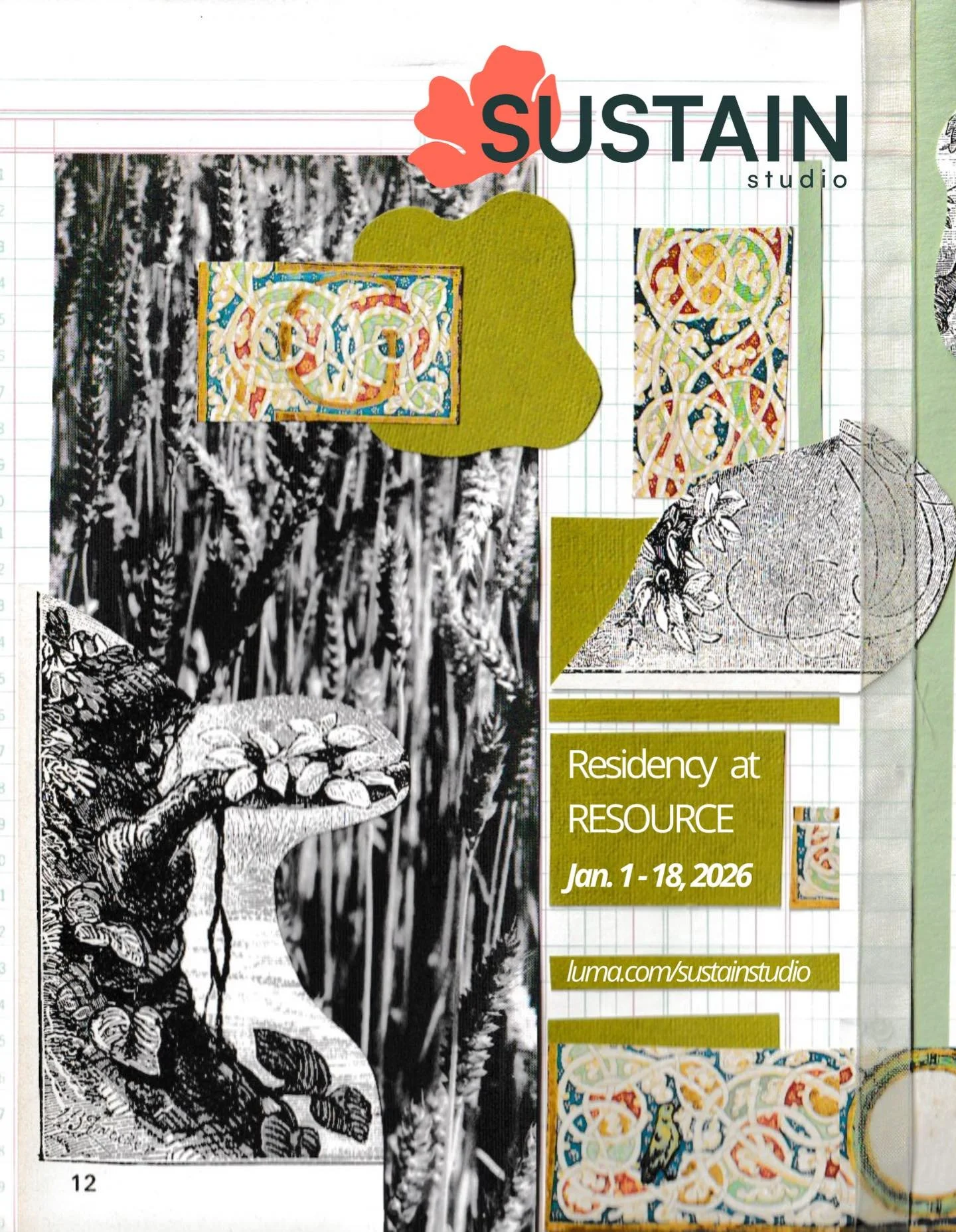 Sustain Studio will begin 2026 with a residency at RESOURCE from Jan. 1-18 🎉

We&rsquo;ll offer a series of thoughtful gatherings and workshops designed to tend life on purpose as we enter the new year.

Our aim during the residency is to cultivate 
