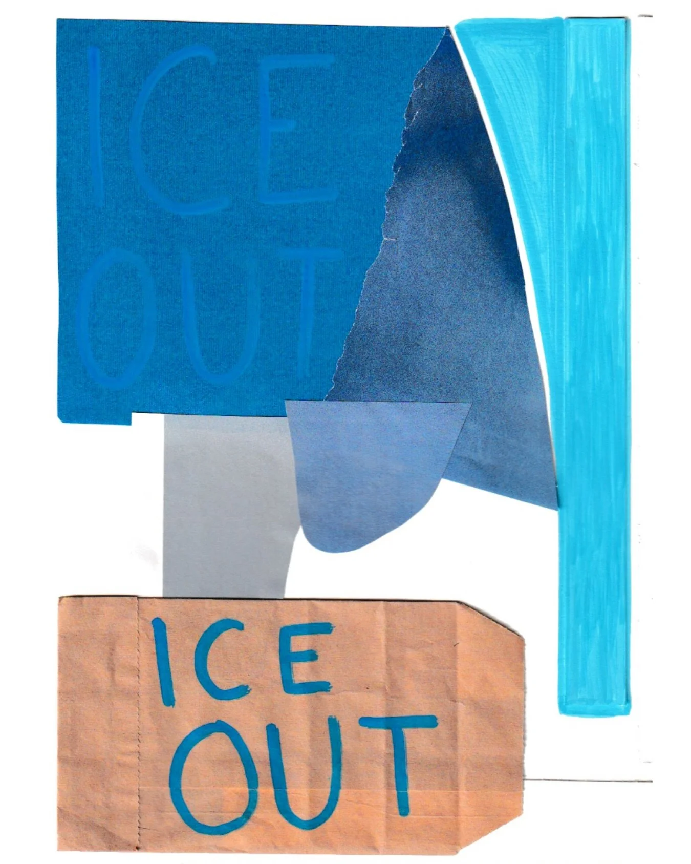 Art as resistance. 

🧊out of Minnesota!

🧊out of everywhere!

Looking to @miracmn @unidosmn @immigrantlawcentermn @marchminnesota for action opportunities.