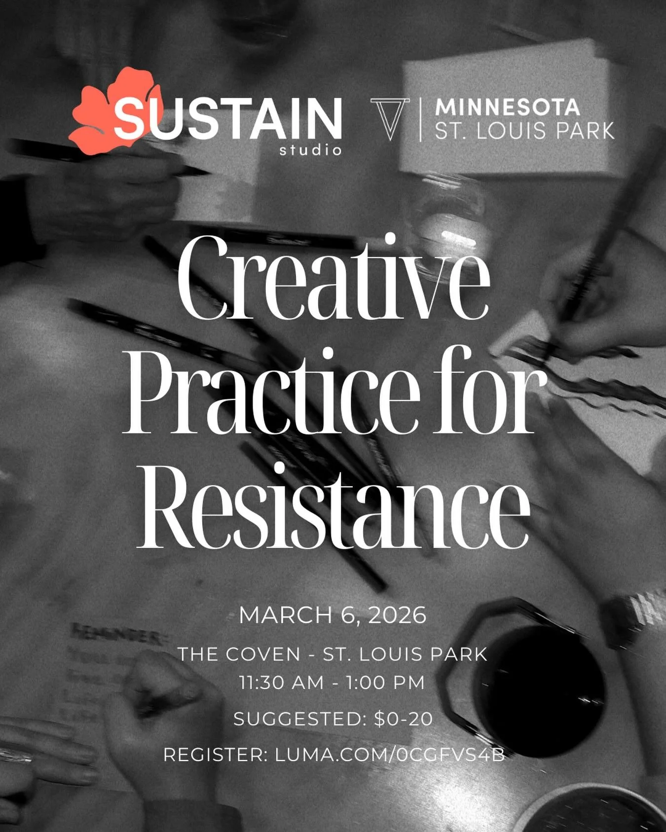 Let&rsquo;s make art and meaning together.

Join us at @thecoven.slp for a 90-minute guided, ritually held creative practice and meaning-making space&nbsp;designed to help you metabolize this moment&mdash;emotionally, spiritually, and collectively.

