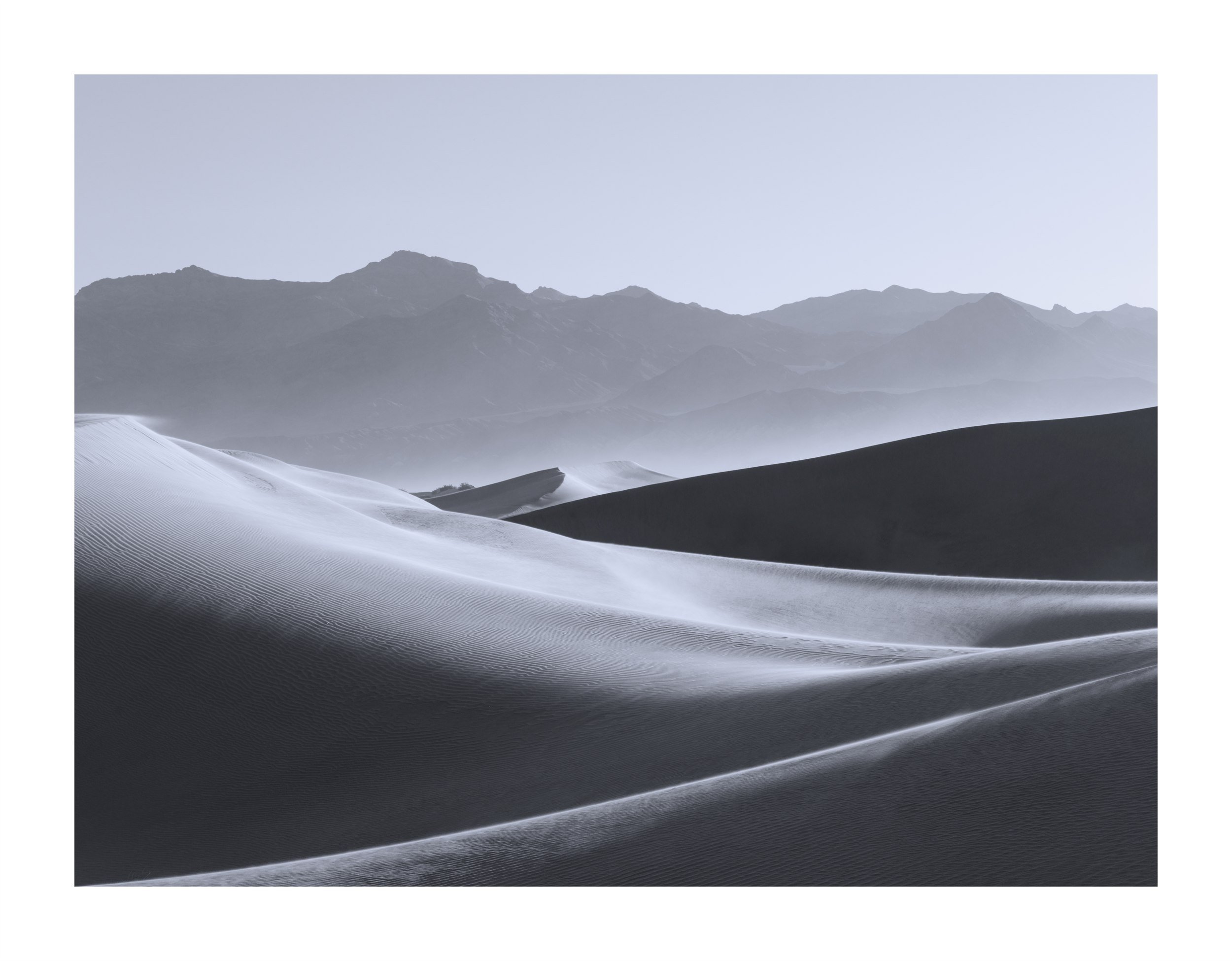 Dune and Wind at Sunrise