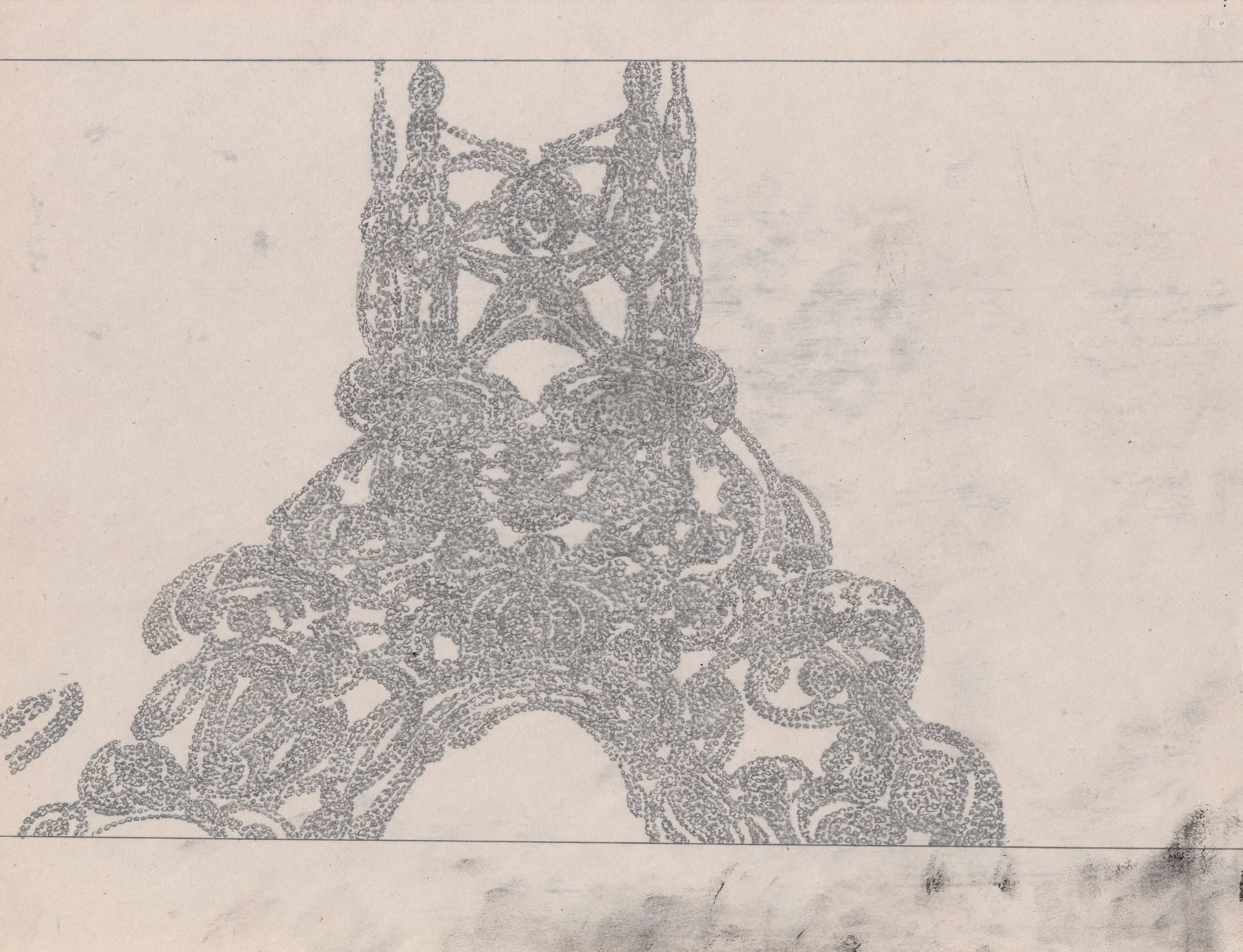 PDGR004 - Graphite on newsprint 8.5" x 11"