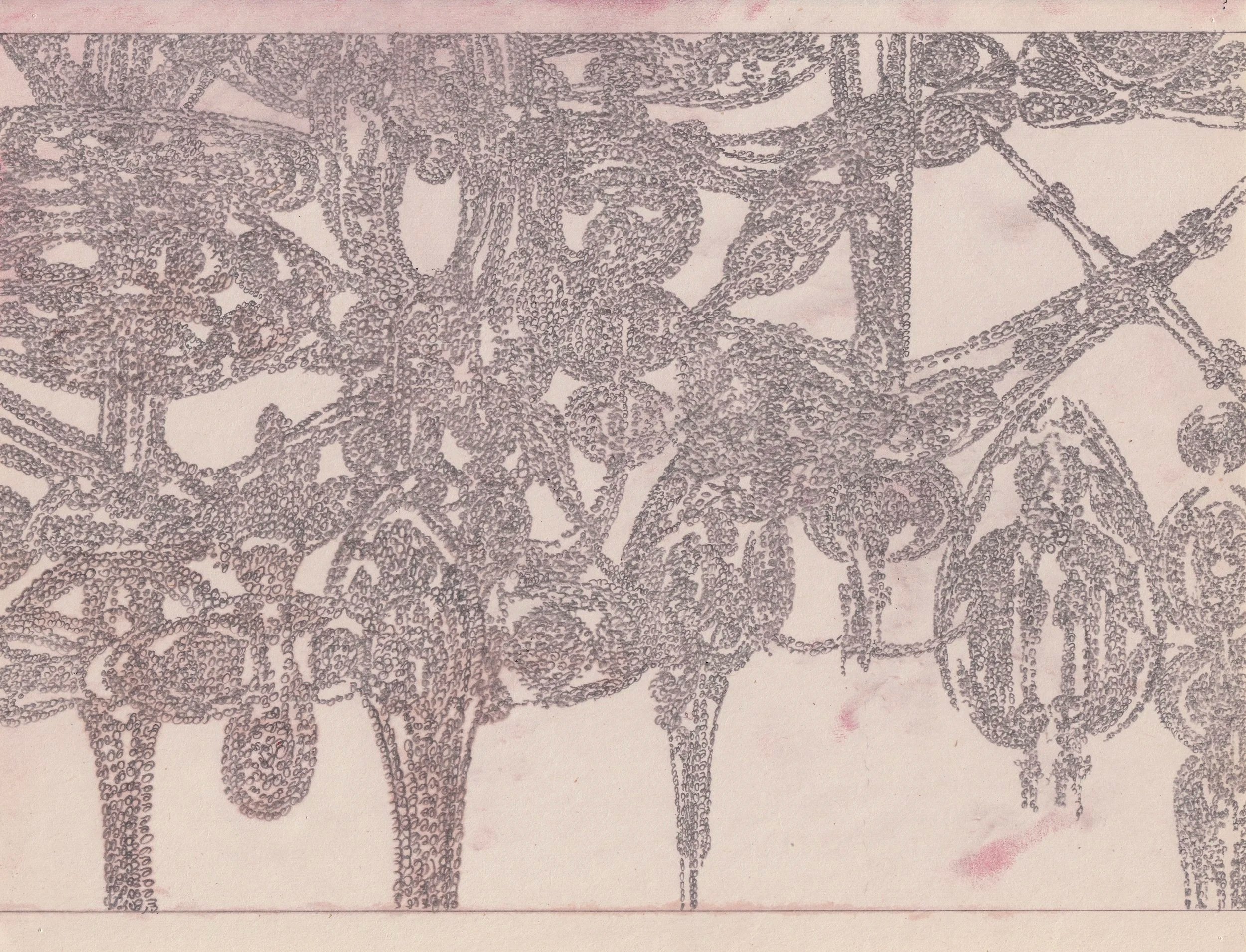 PDGR002 - Graphite on newsprint 8.5" x 11"
