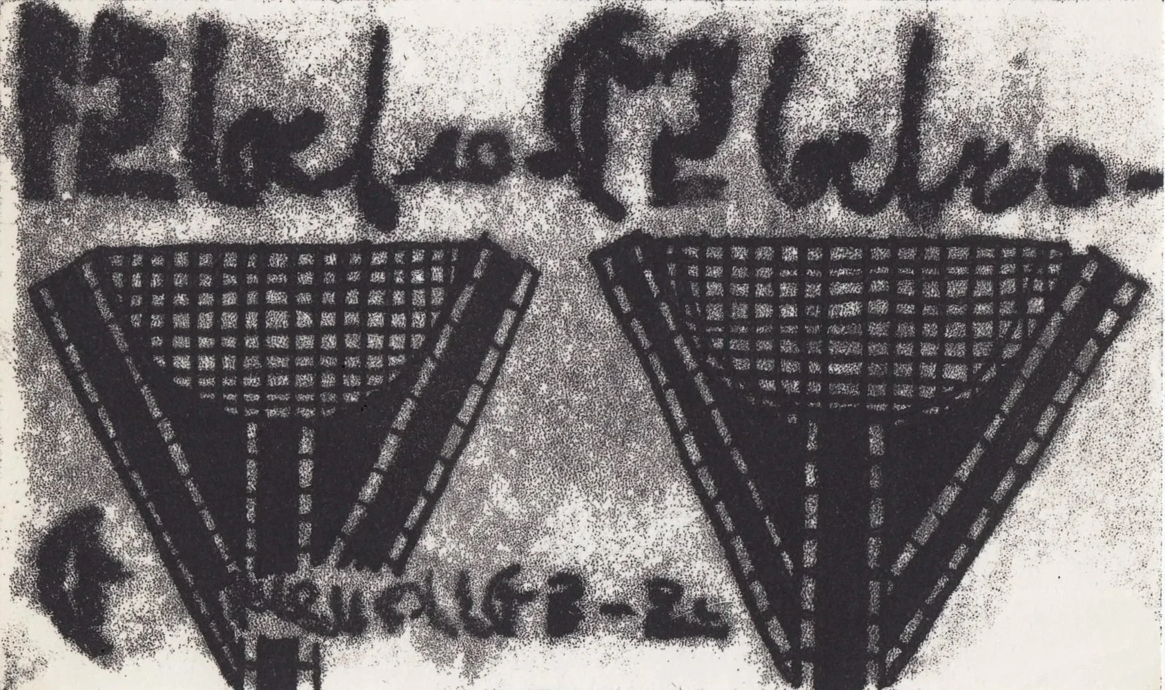 MTBW033 - Monotype on washi paper
3.3” x 4.5”