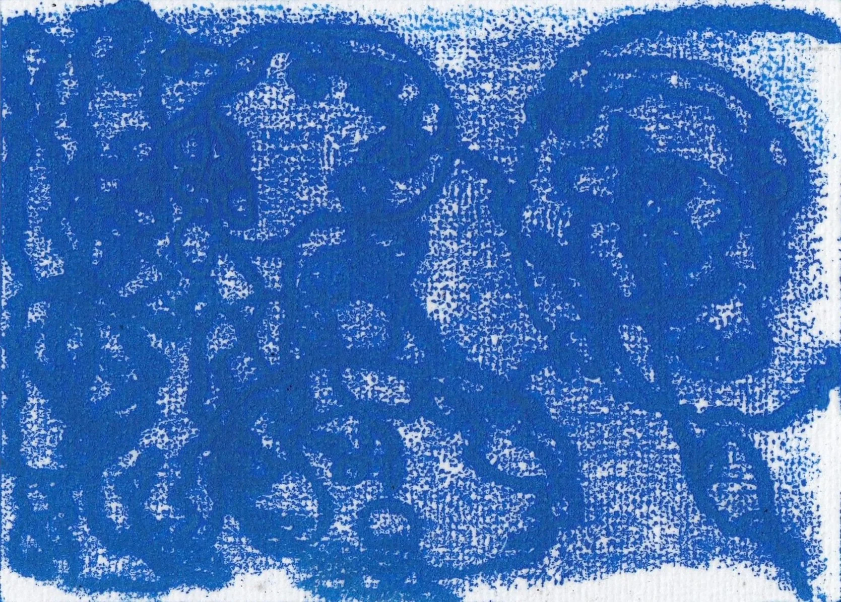 MTBLU008 - Monotype on washi paper
3.3” x 4.5”