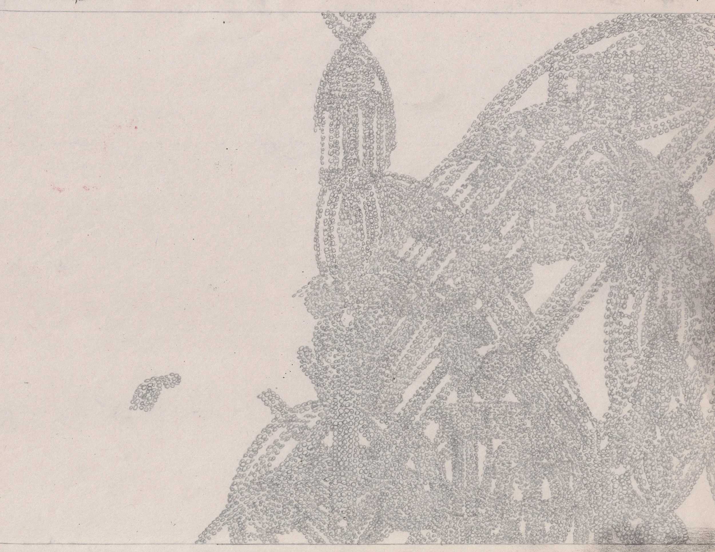 PDGR001 - Graphite on newsprint 8.5" x 11"