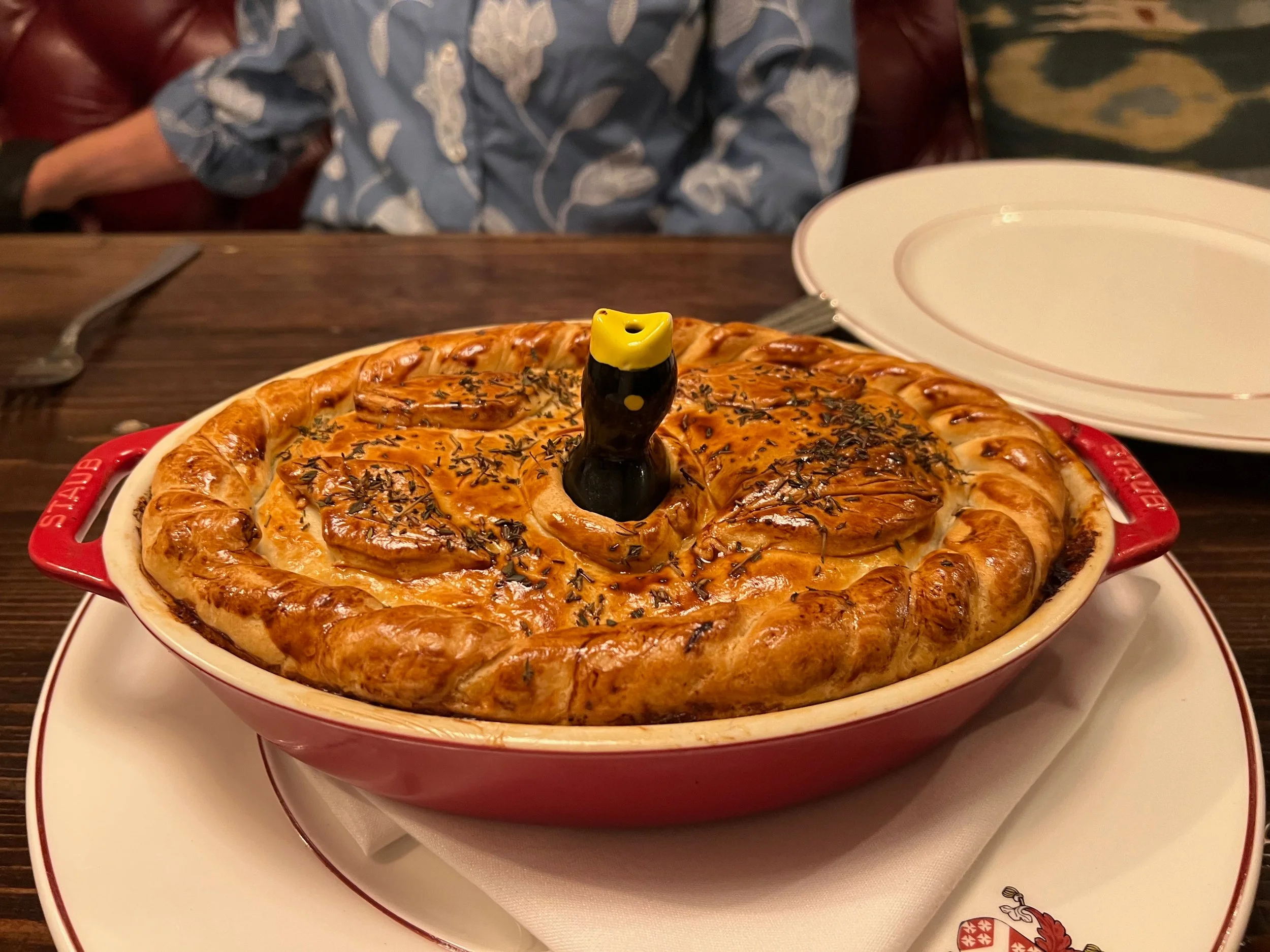 Final meal and best meal: Shepherd's Pie at a London pub