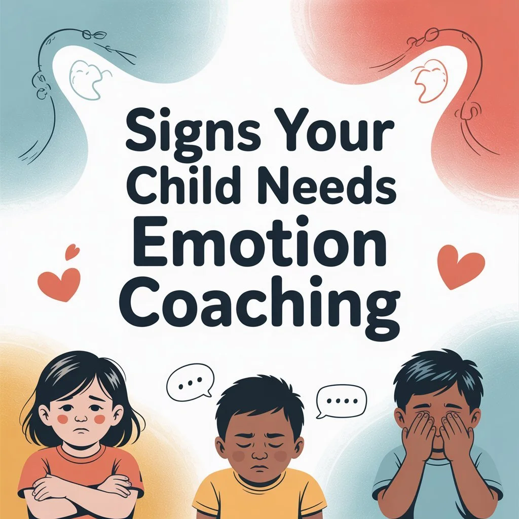 Signs Your Child Needs Emotion Coaching (and What to Do About It)