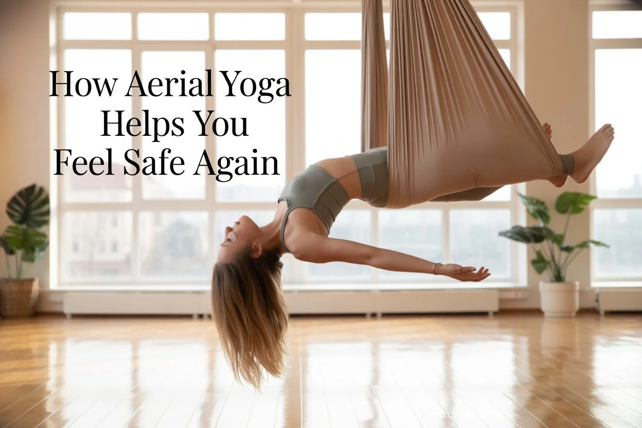 How Aerial Yoga Helps You Feel Safe Again