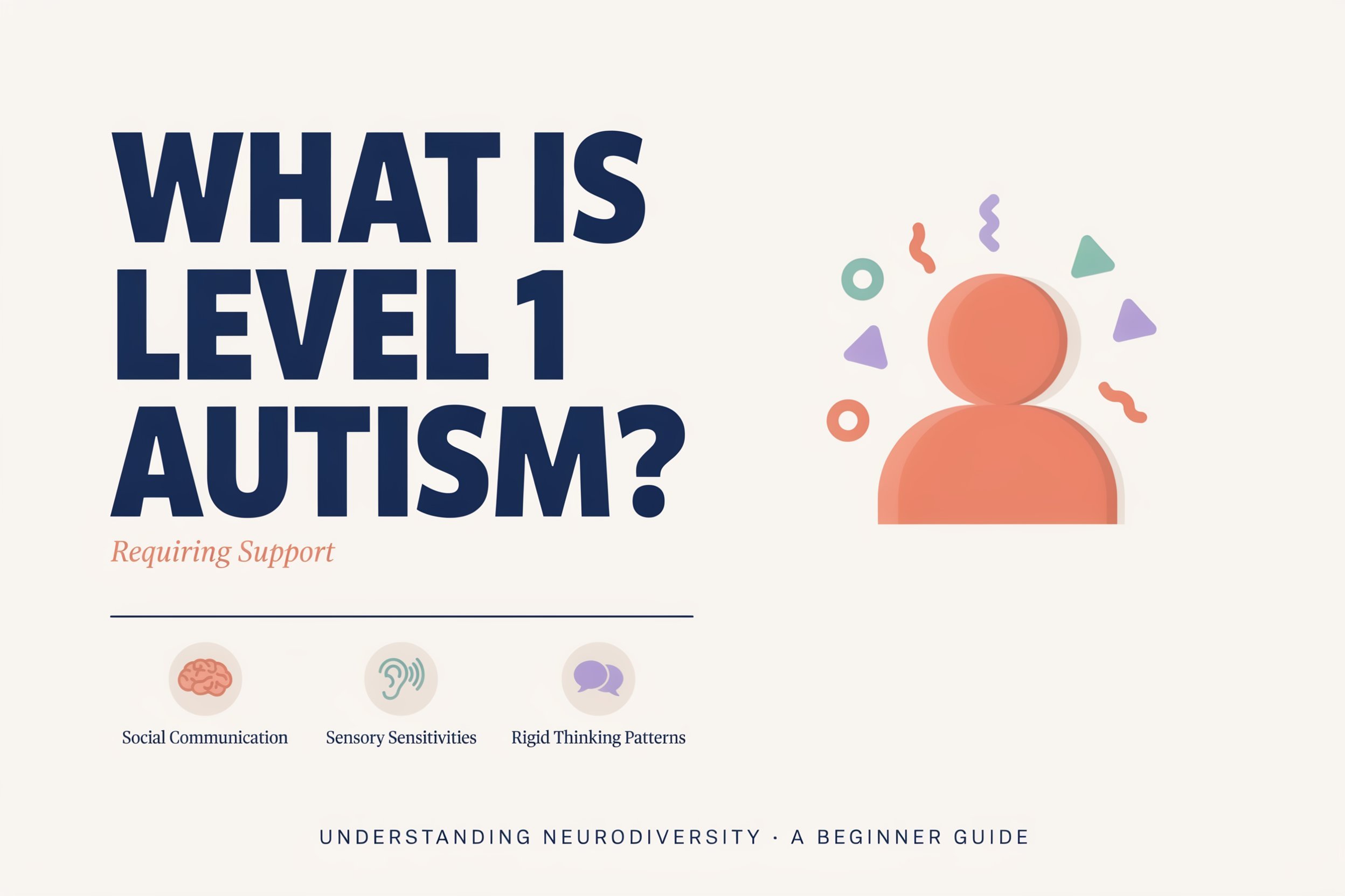 What Is Level 1 Autism? A Complete Guide for Adults