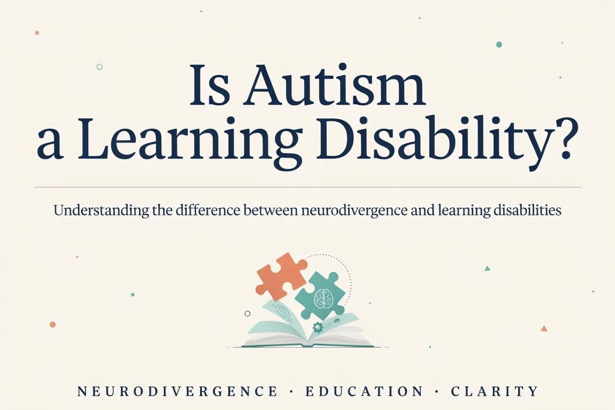 Is Autism a Learning Disability? What Parents and Adults Need to Know