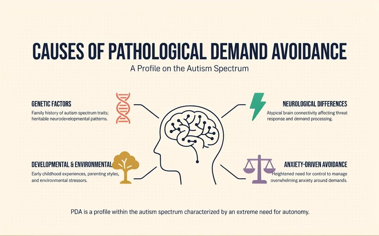 Causes of Pathological Demand Avoidance